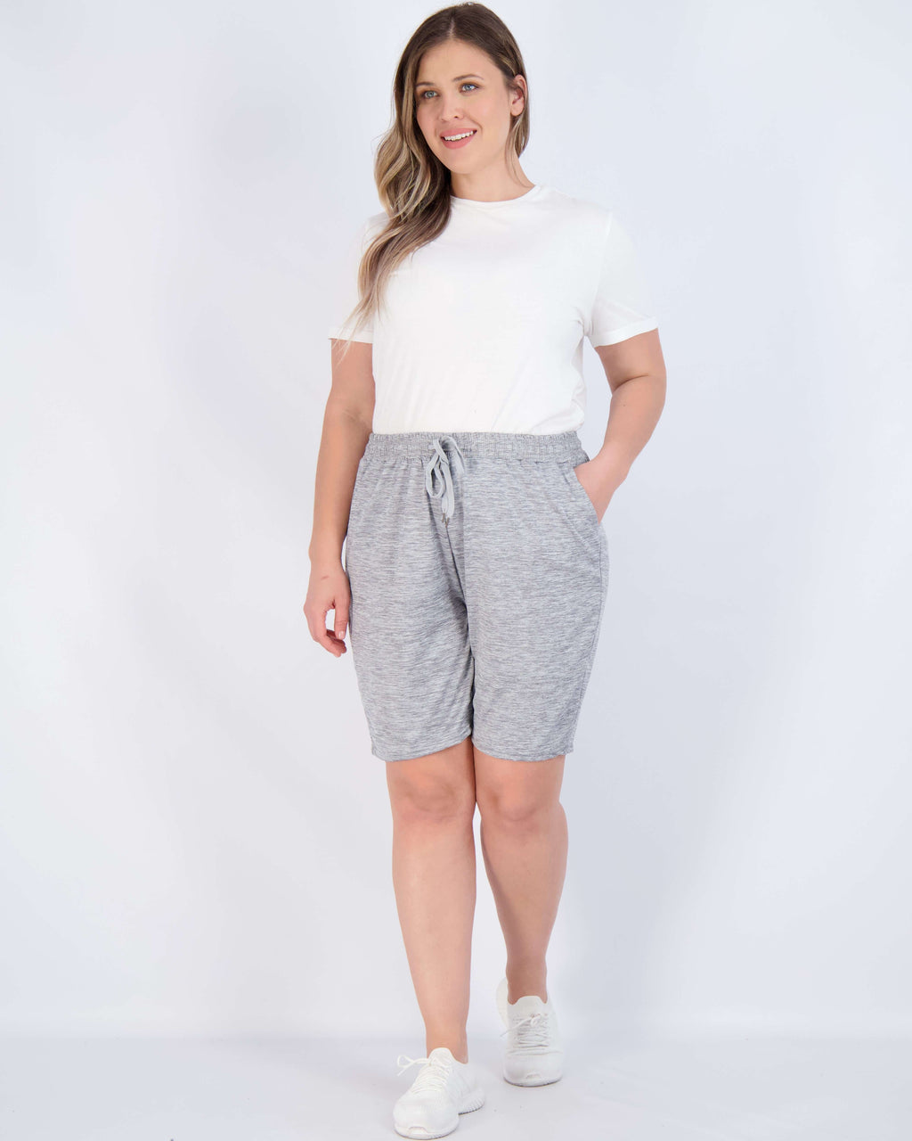 4 Pack: Womens Dry-Fit 7" Bermuda Shorts