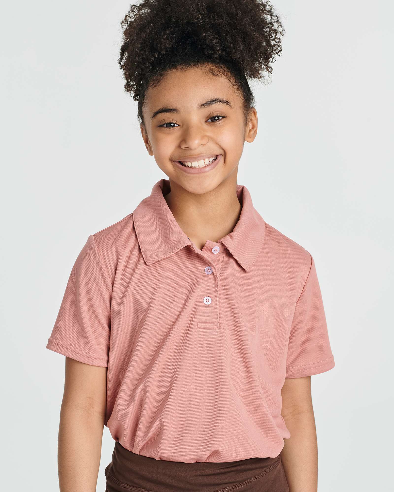 3 Pack: Girls' Short Sleeve Performance Polo