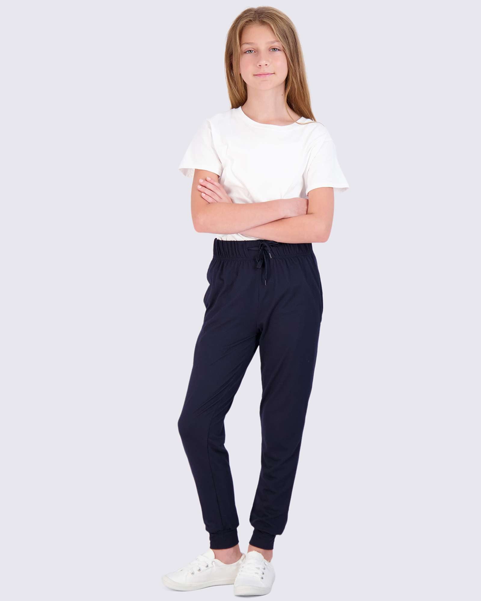 3 Pack: Girls Super-Soft Lounge Jogger Sweatpants