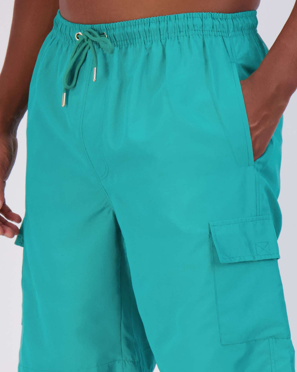 3 Pack: Men's Swim Trunks with Cargo Pockets (Available In Big & Tall)