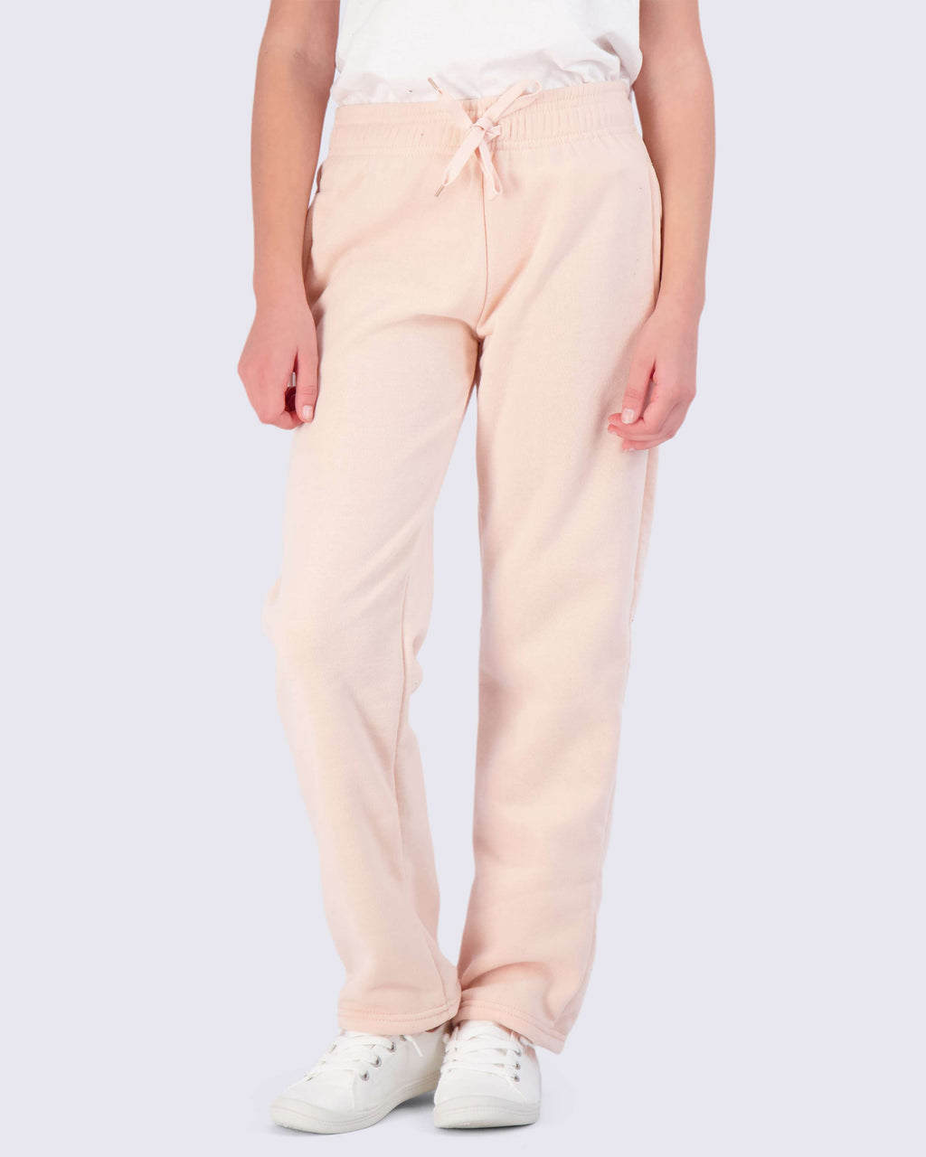 3 Pack: Girls Fleece Open Bottom Sweatpants