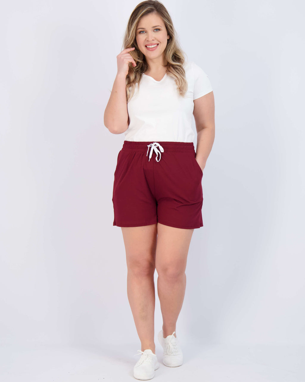 3 Pack: Womens Plus Super-Soft Lounge Shorts