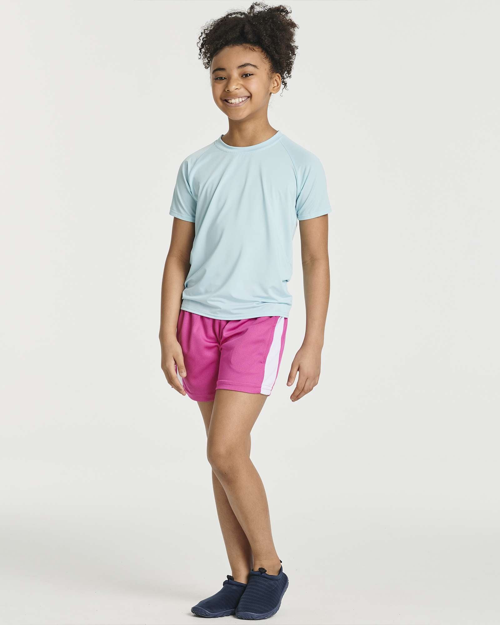 5 Pack: Girls' Short Sleeve UPF Rashguard Shirt