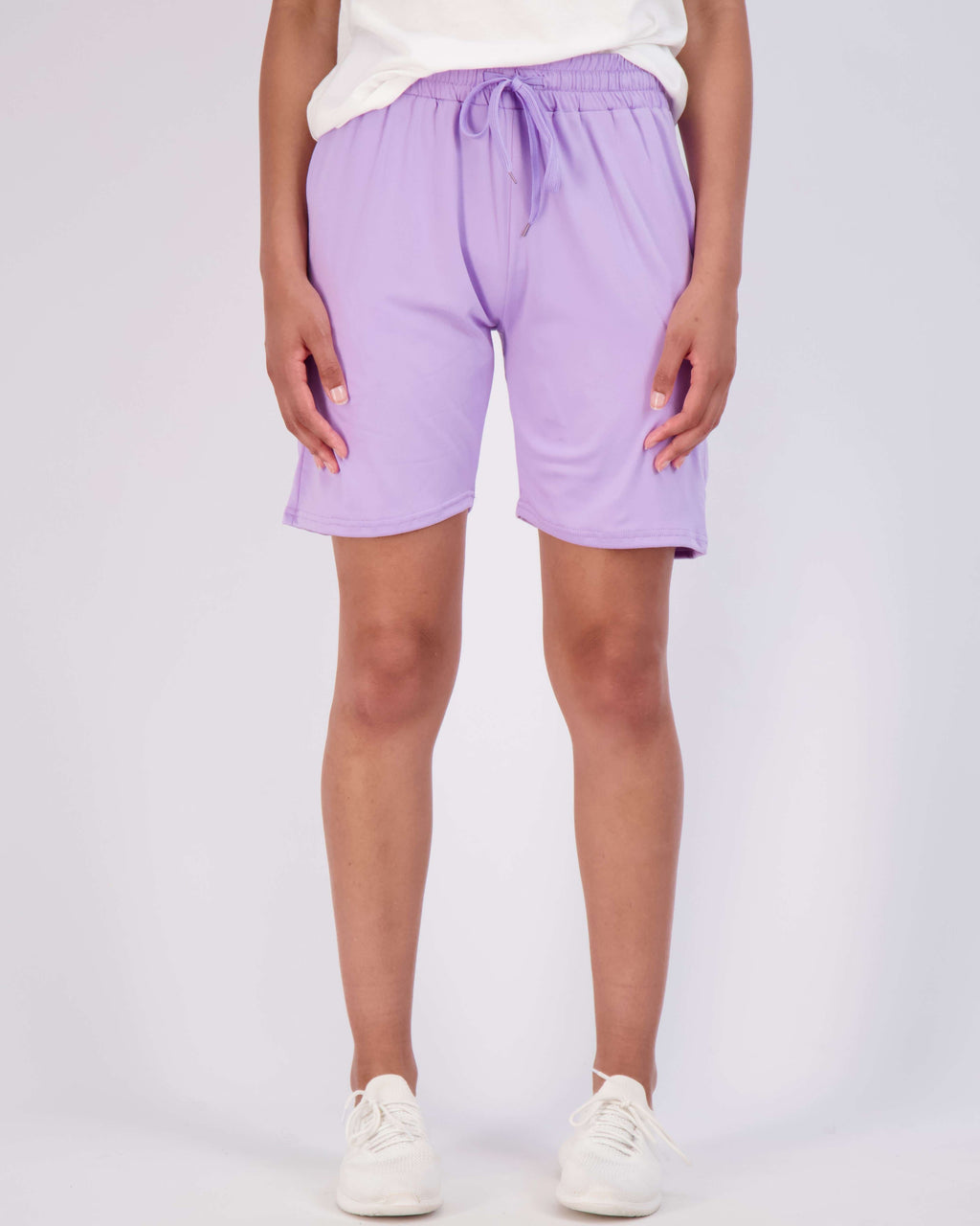 4 Pack: Women's 7" Bermuda Long High Waisted Shorts (Available in Plus Size)