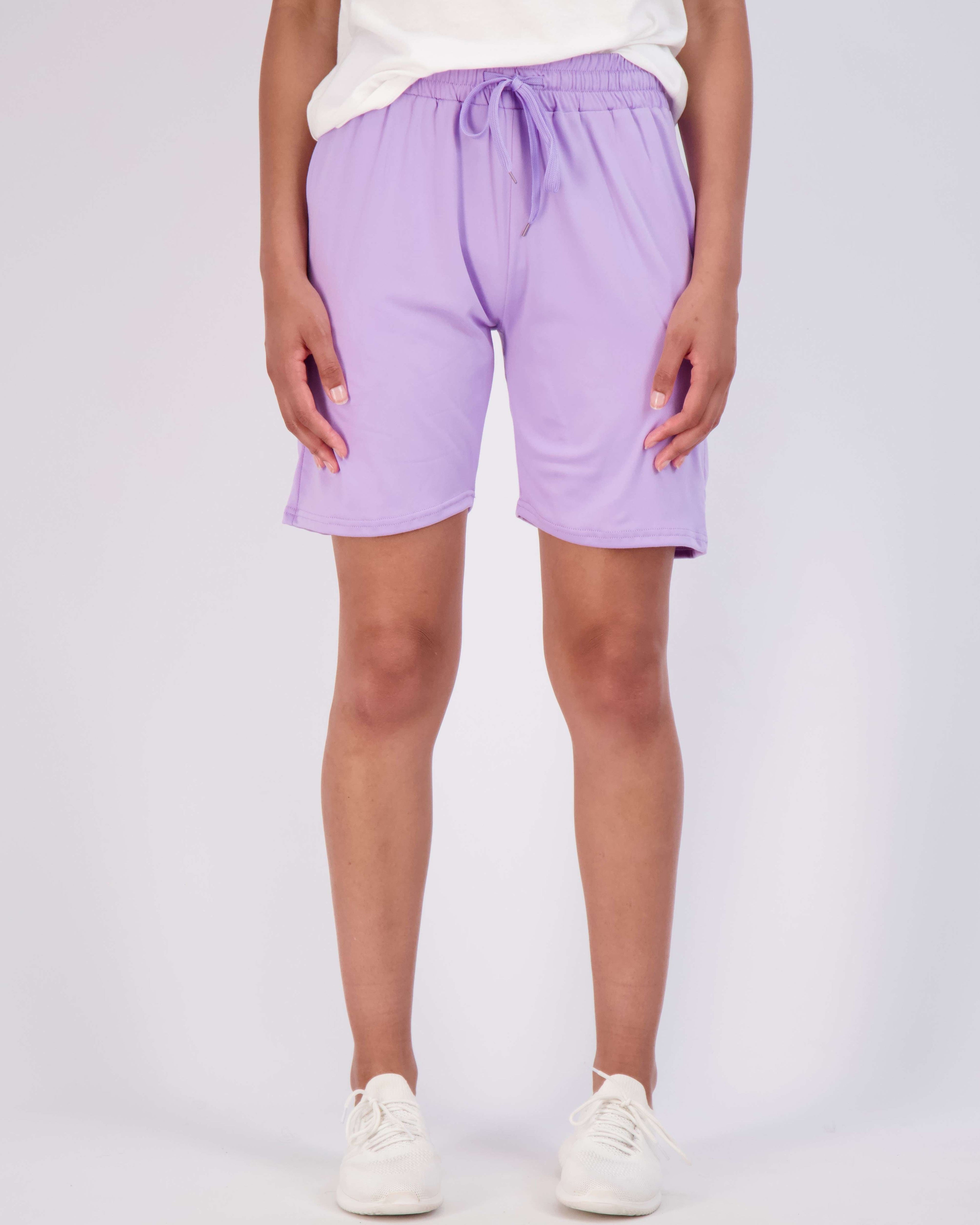 4 Pack: Women's 7" Bermuda Long High Waisted Shorts (Available in Plus Size)