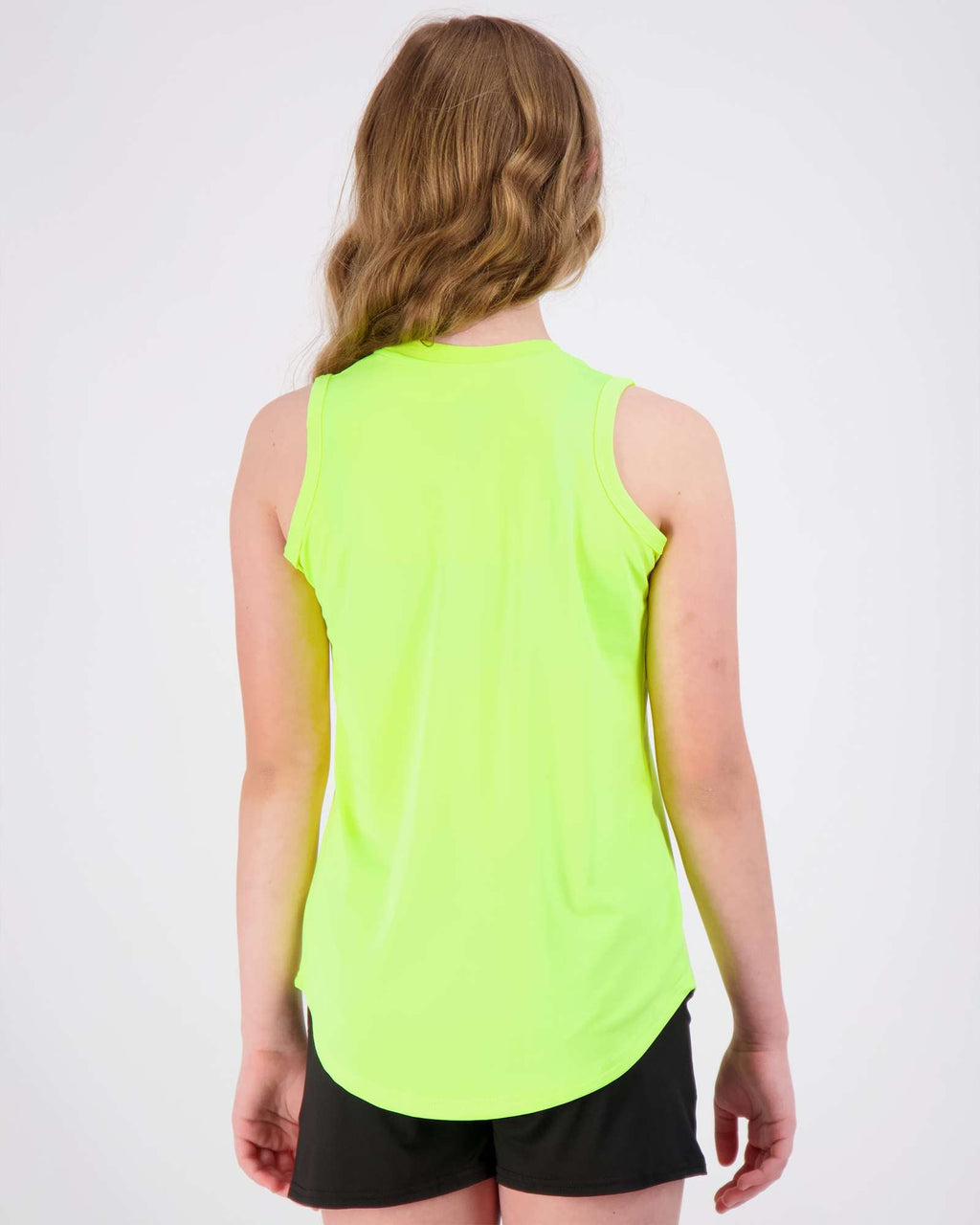 4 Pack: Girls Active Dry Fit Performance Tank Top