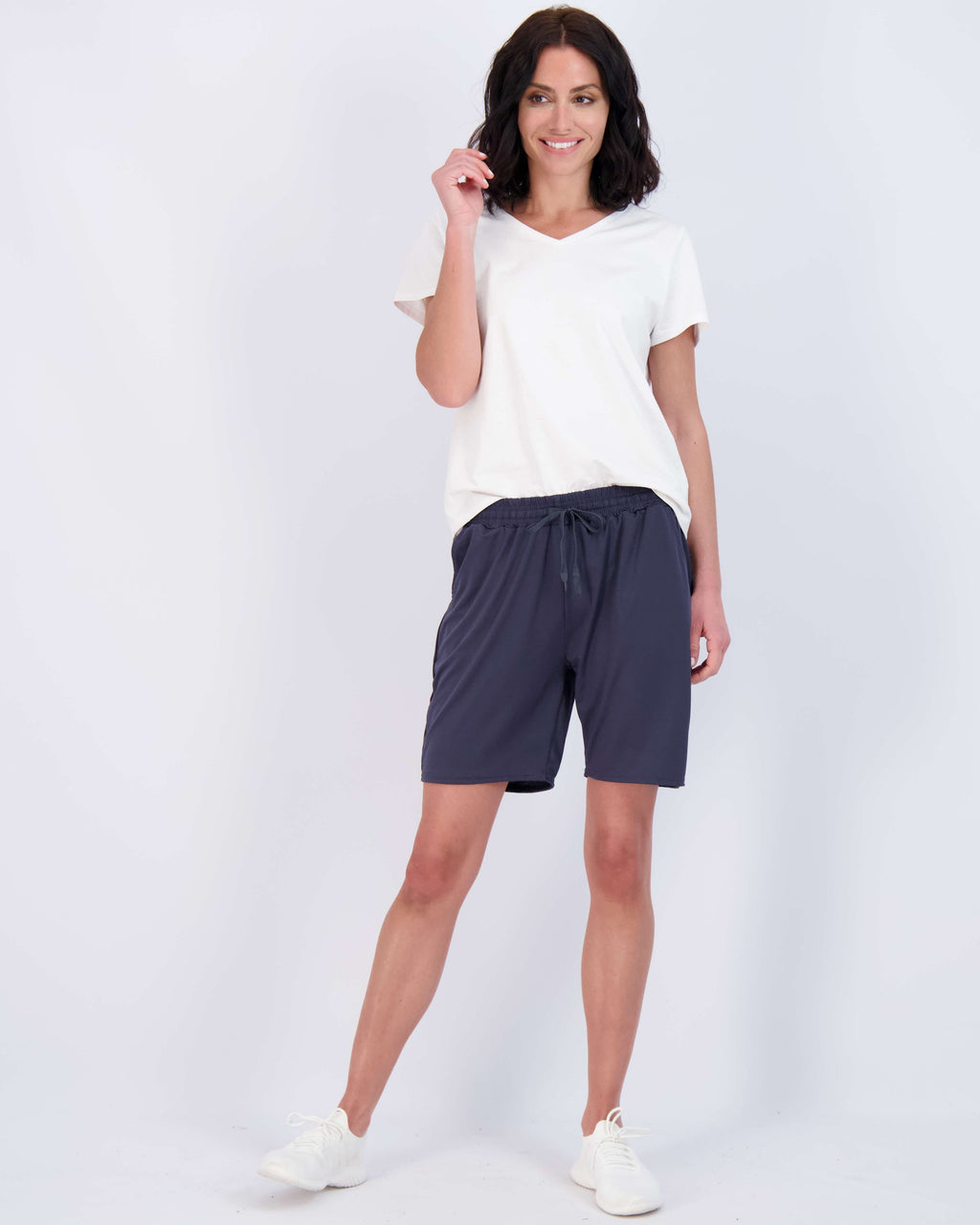 4 Pack: Womens Dry-Fit 7" Bermuda Shorts