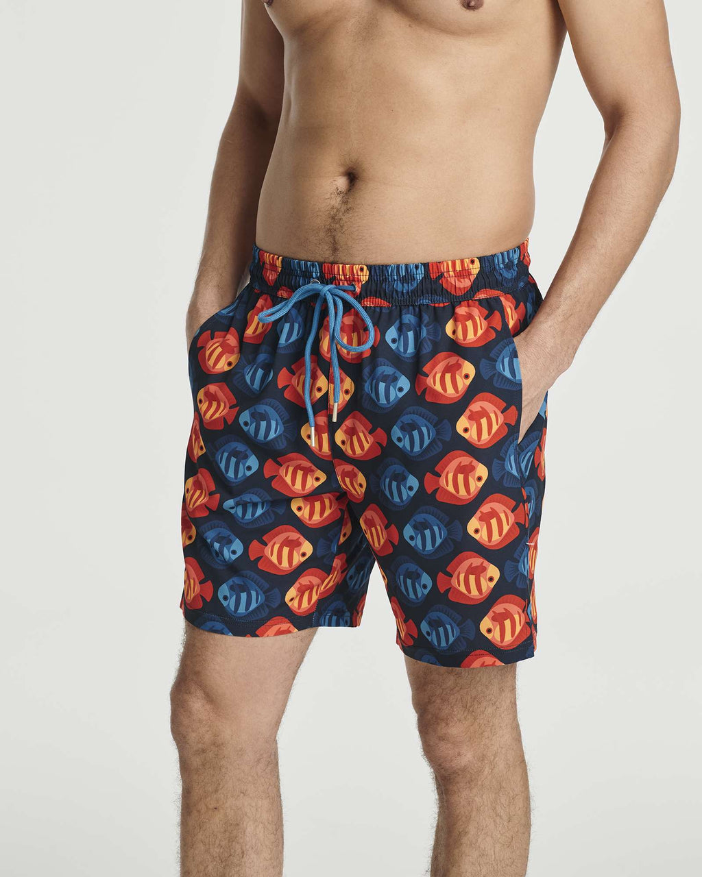 3 Pack: Men's 7" 2-in-1 Swim Trunks with Compression Liner