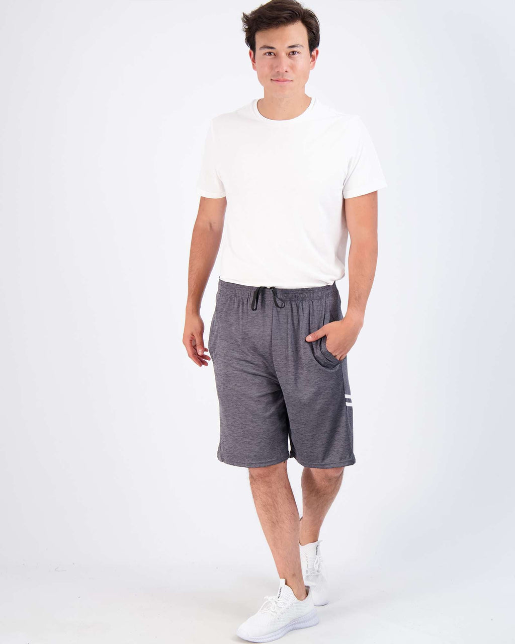 5 Pack: Mens Dry-Fit Active Performance Shorts