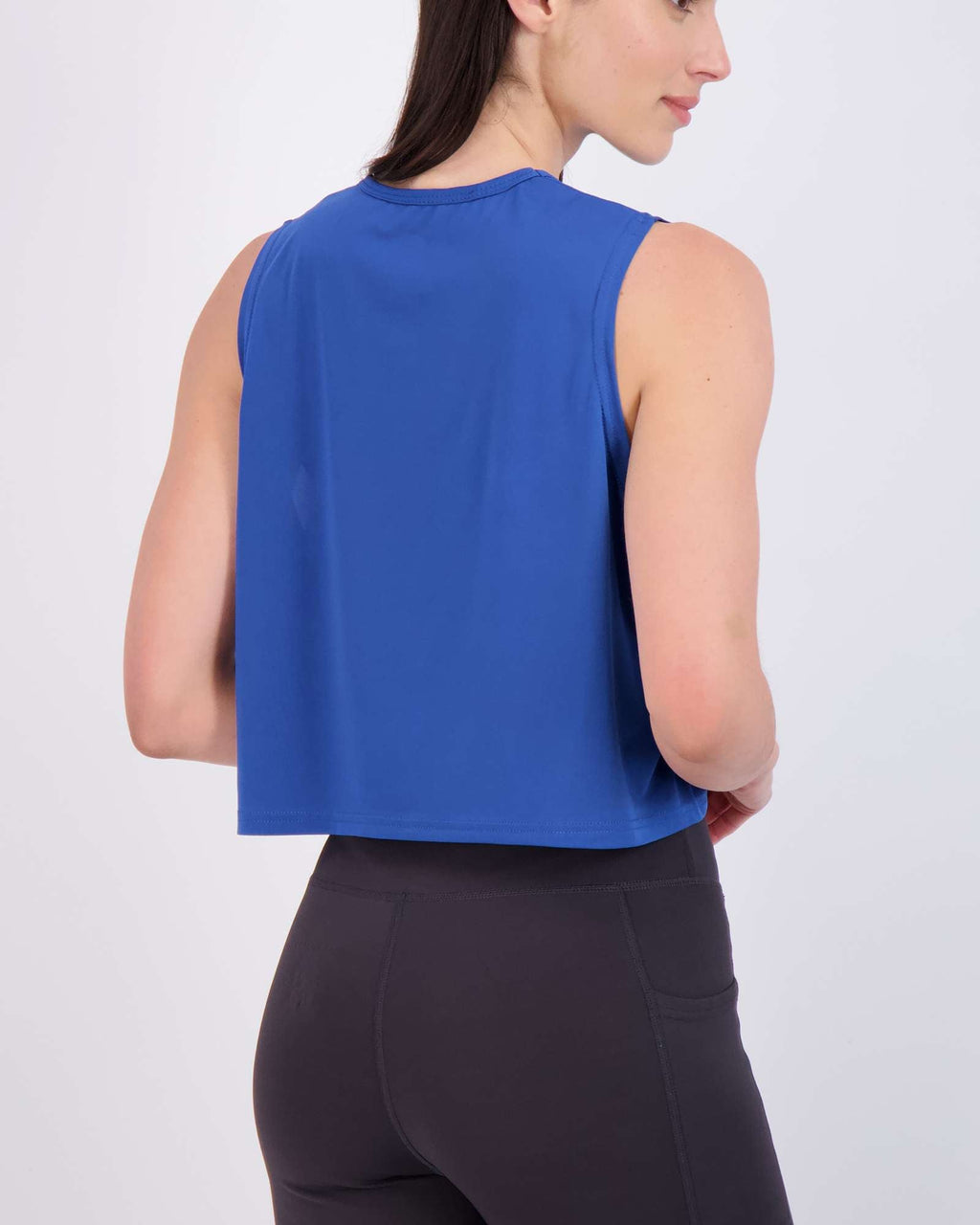 5 Pack: Women's Dry Fit Crop Tank Top