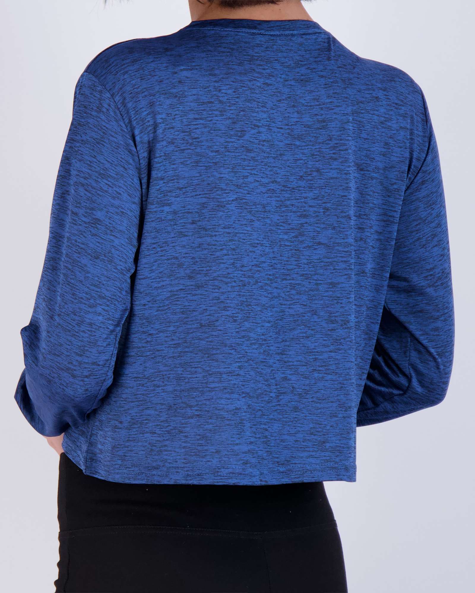 5 Pack: Womens Dry Fit Crop Top Long Sleeve