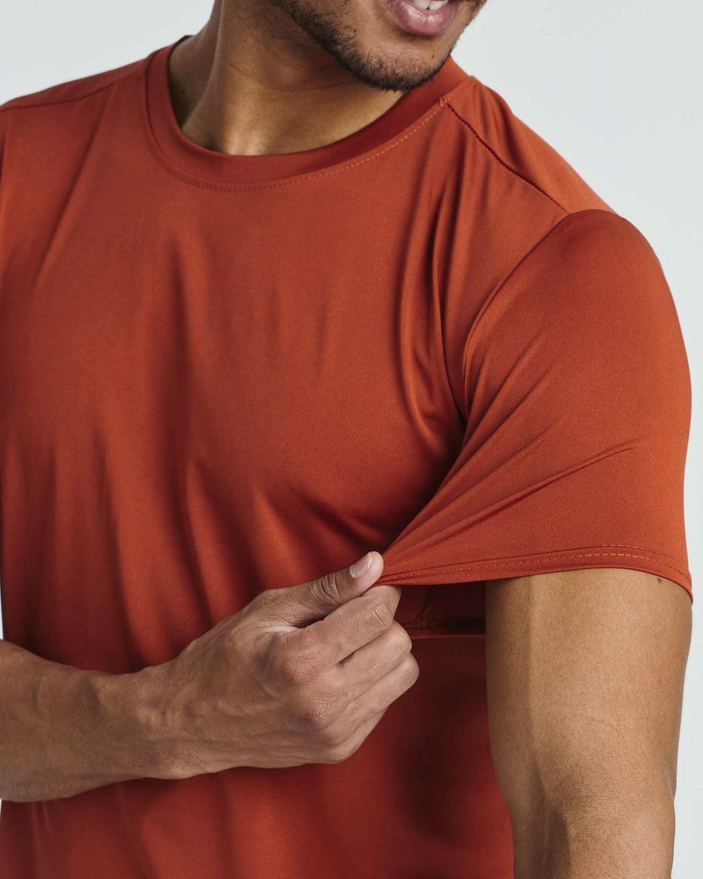 5 Pack: Mens Dry-Fit Active Crew Neck T-Shirt