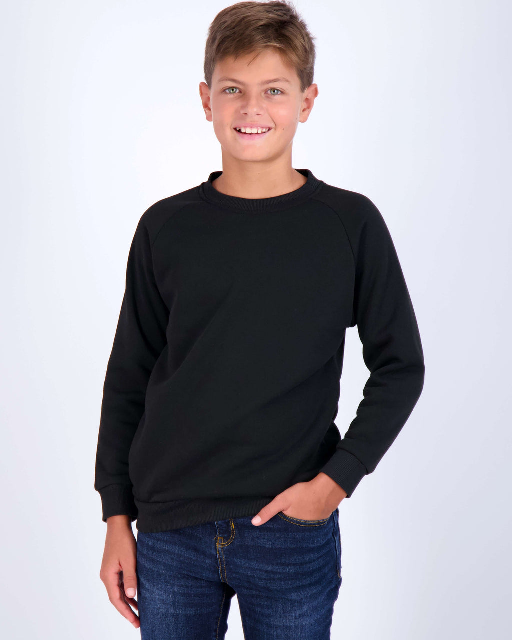 3 Pack: Boys Fleece Crew-Neck Pullover Sweatshirt