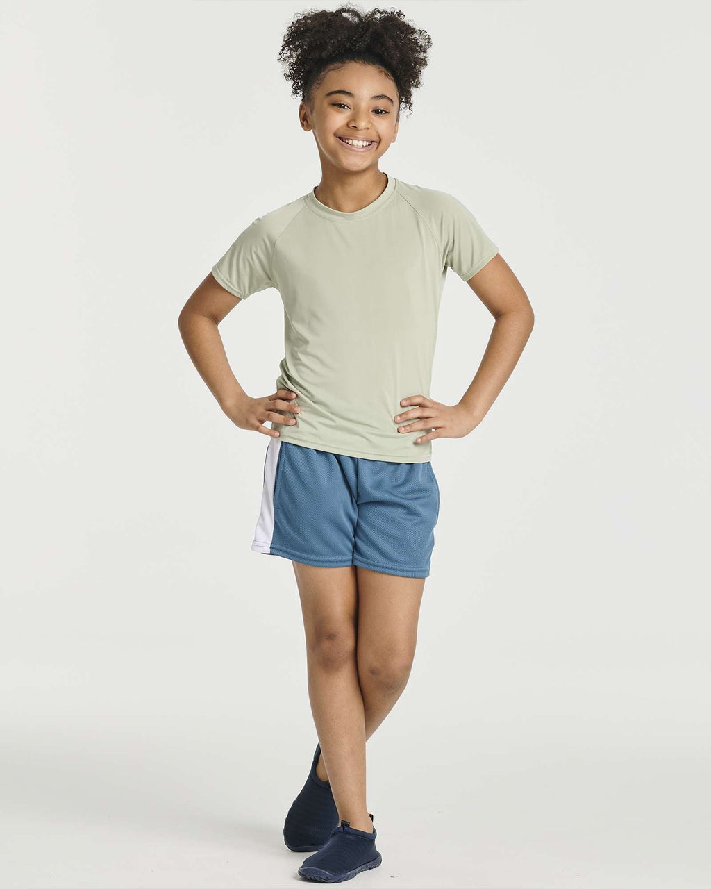 5 Pack: Girls' Short Sleeve UPF Rashguard Shirt