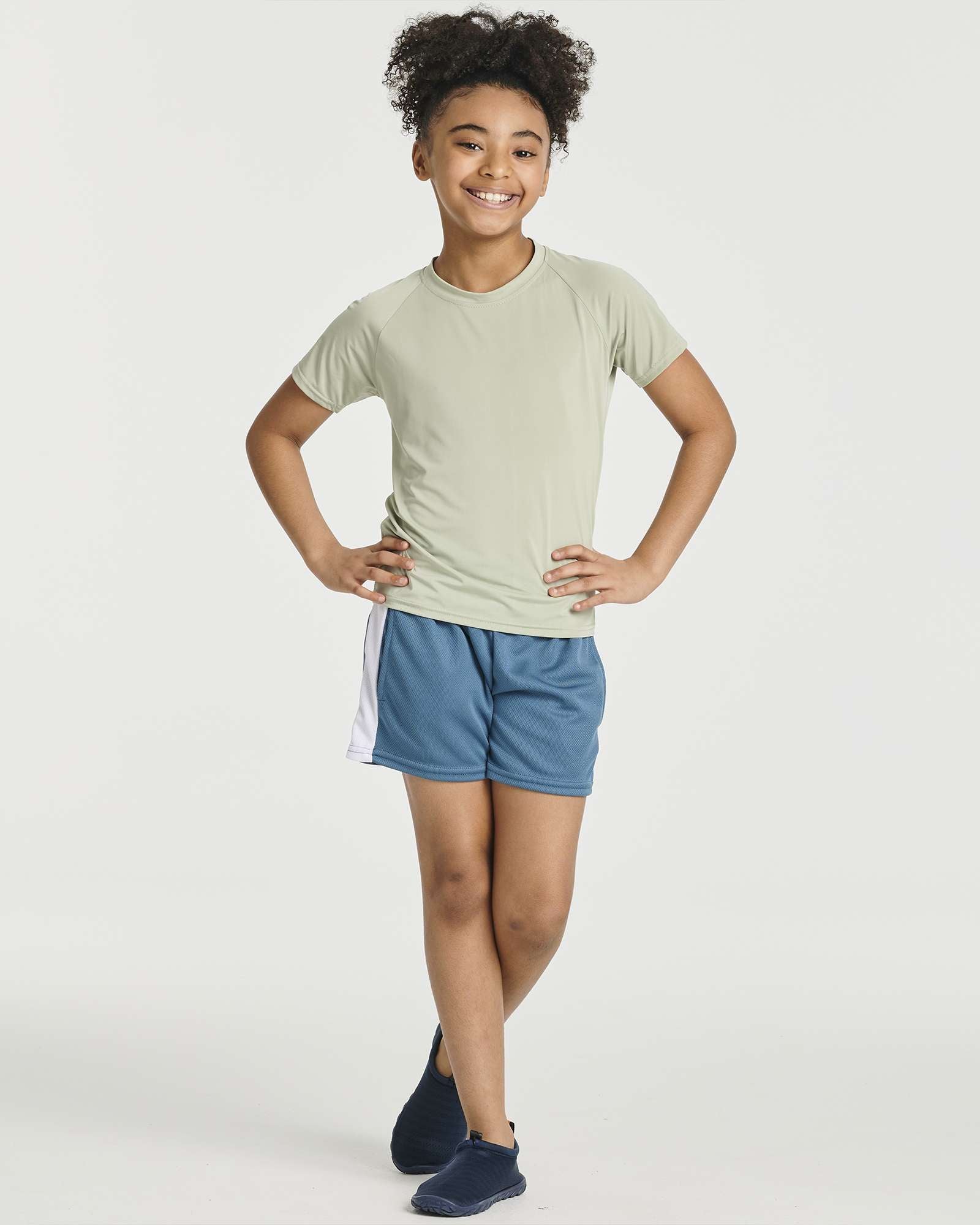 5 Pack: Girls' Short Sleeve UPF Rashguard Shirt