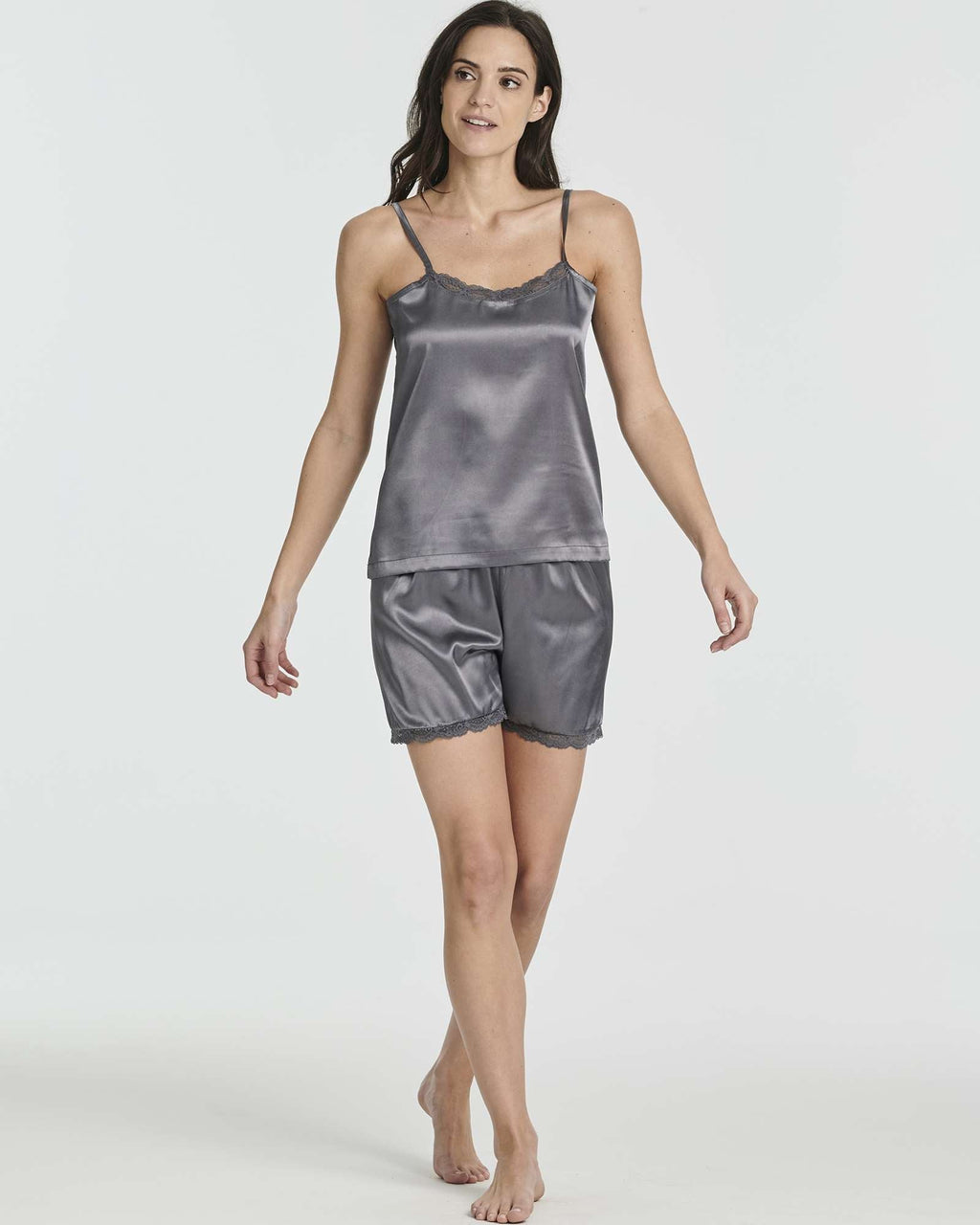 3 Pack: Women's Lingerie Satin Lace Spaghetti Strap Nightgown Sexy Chemise Nightwear Nightie