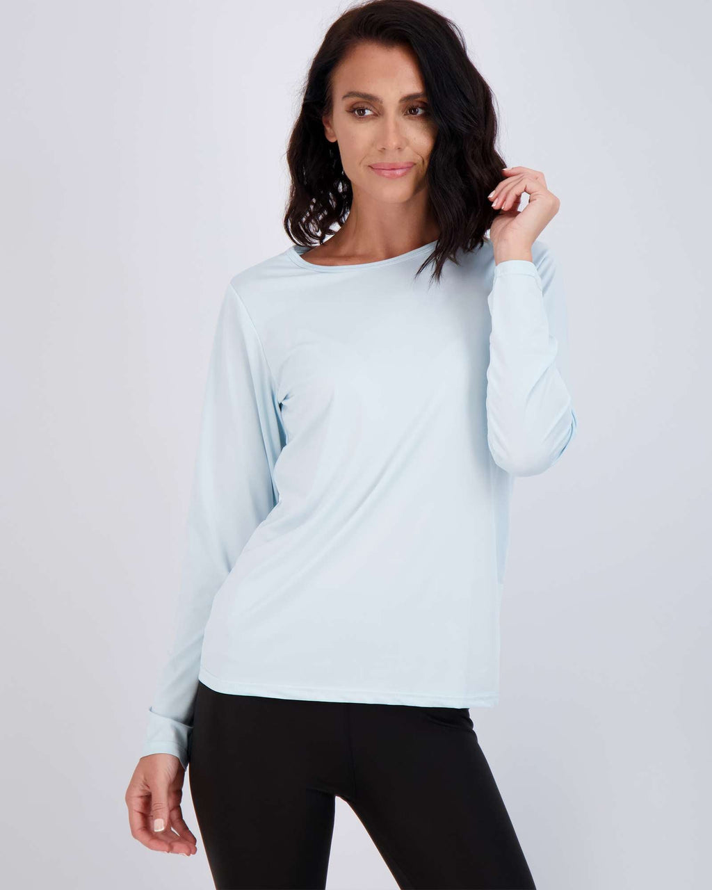 4 Pack: Womens Dry-Fit Active Long-Sleeve T-Shirt