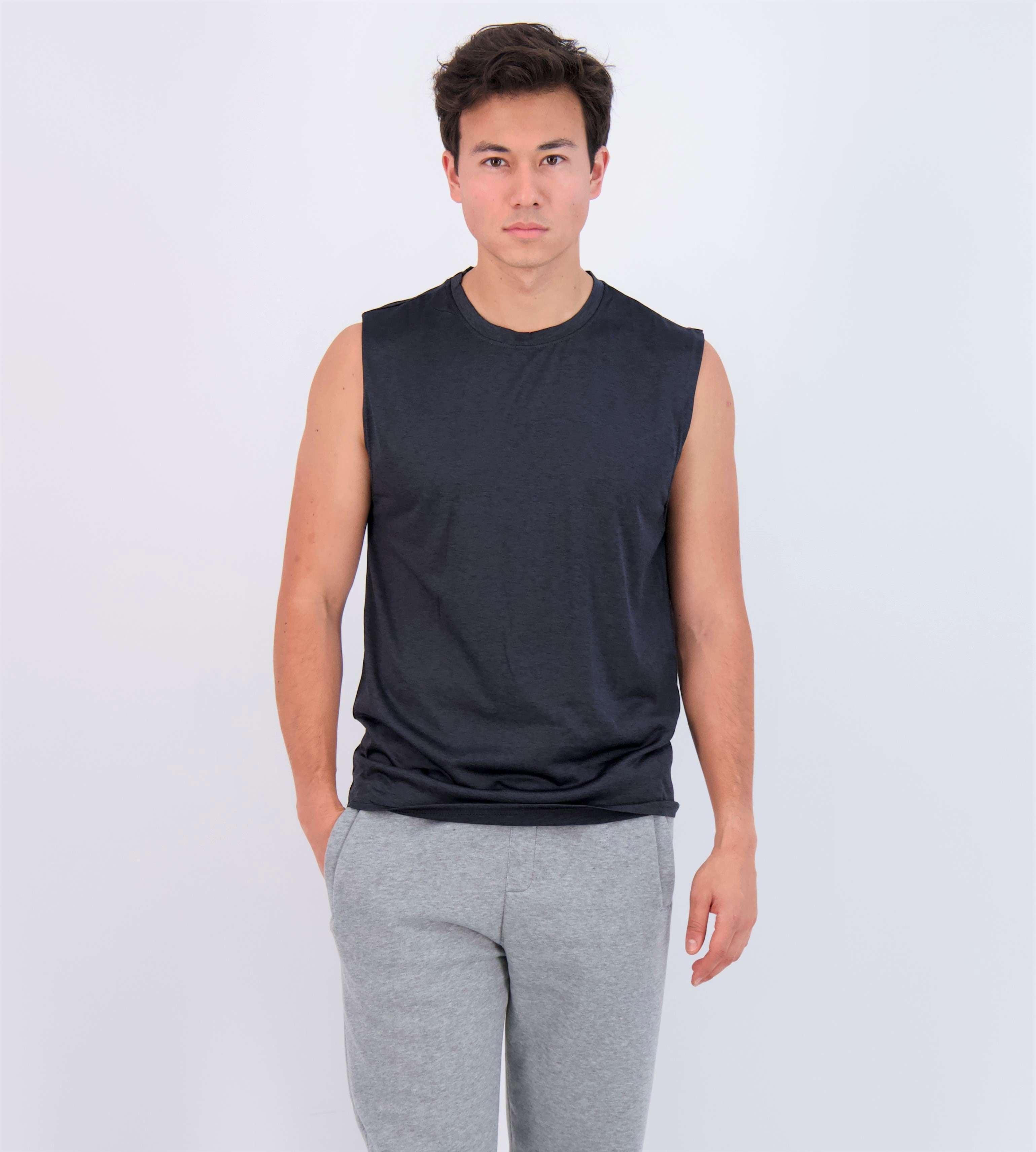 5 Pack: Mens Dry-Fit Active Tech Tank Top
