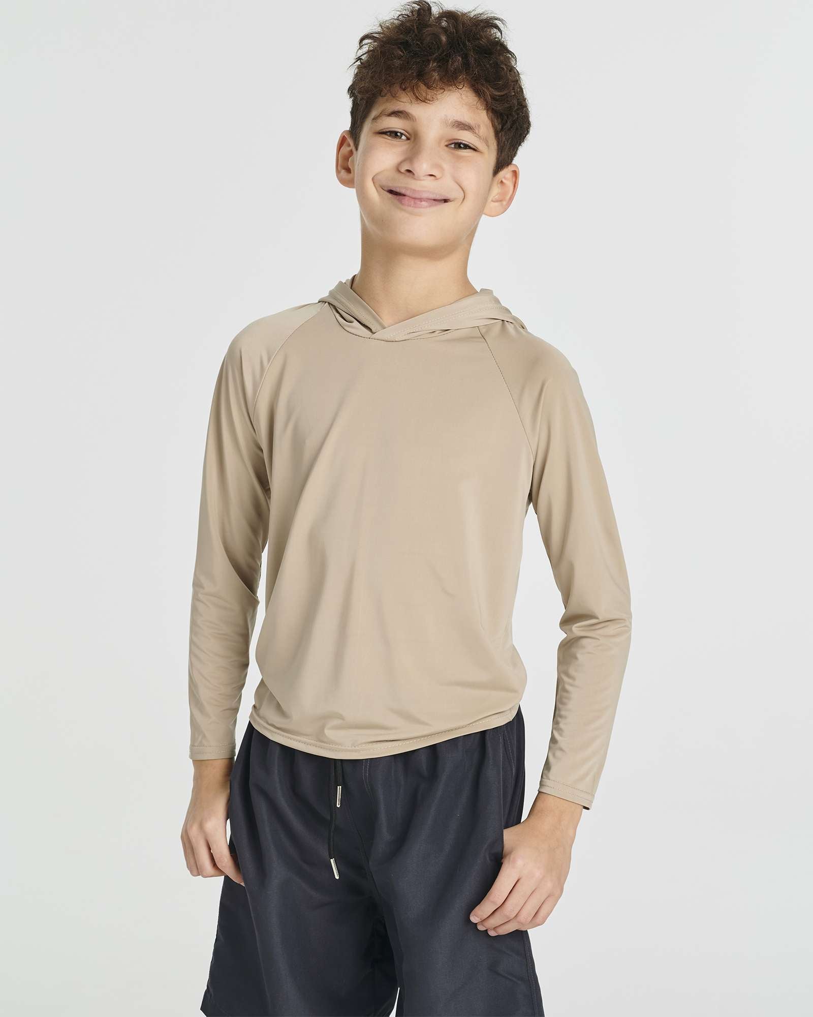 3 Pack: Youth Rashguard Hoodie UPF Sun Protection
