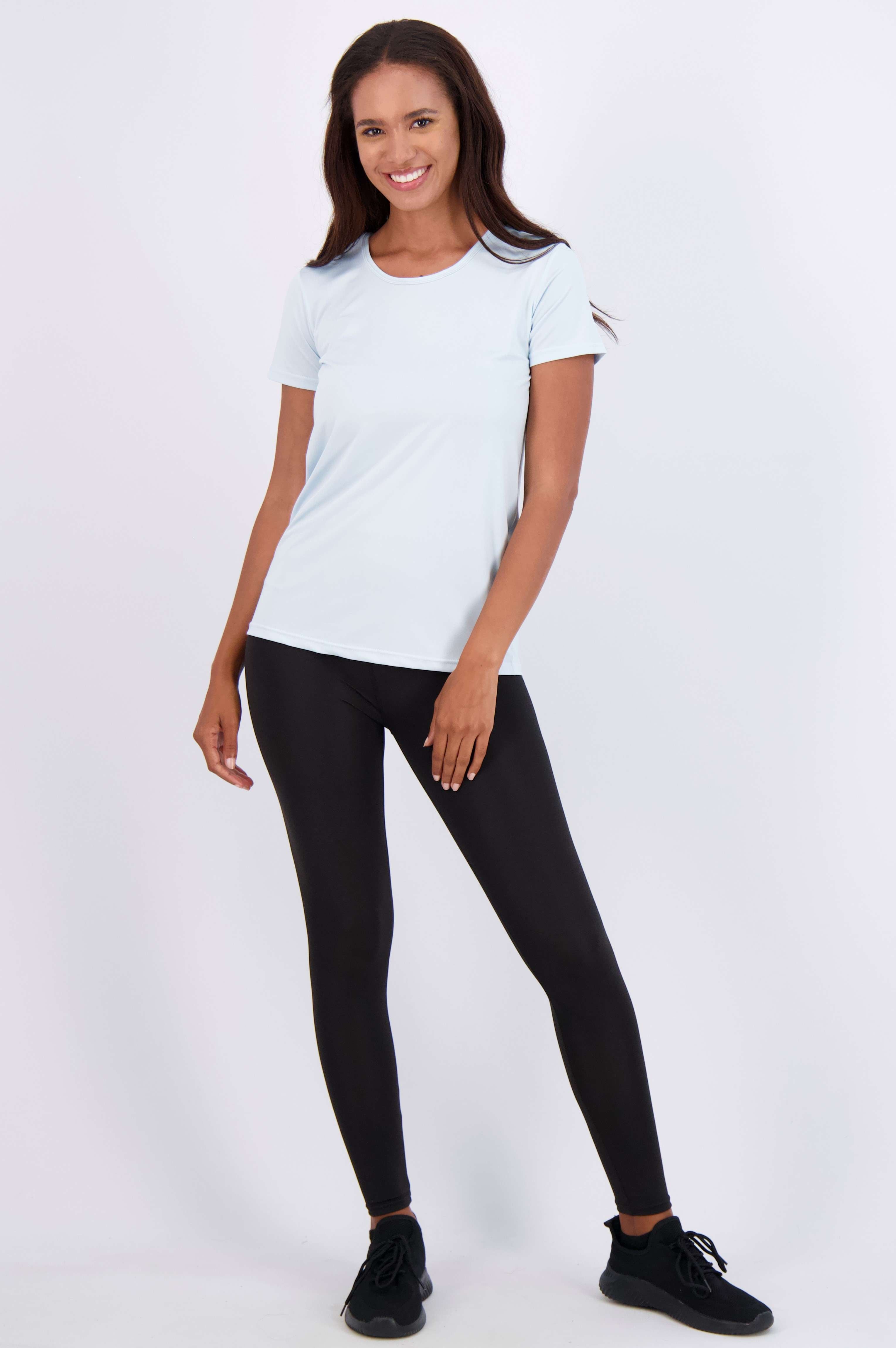 5 Pack: Womens Dry Fit Short-Sleeve Crew Neck Active T-Shirt