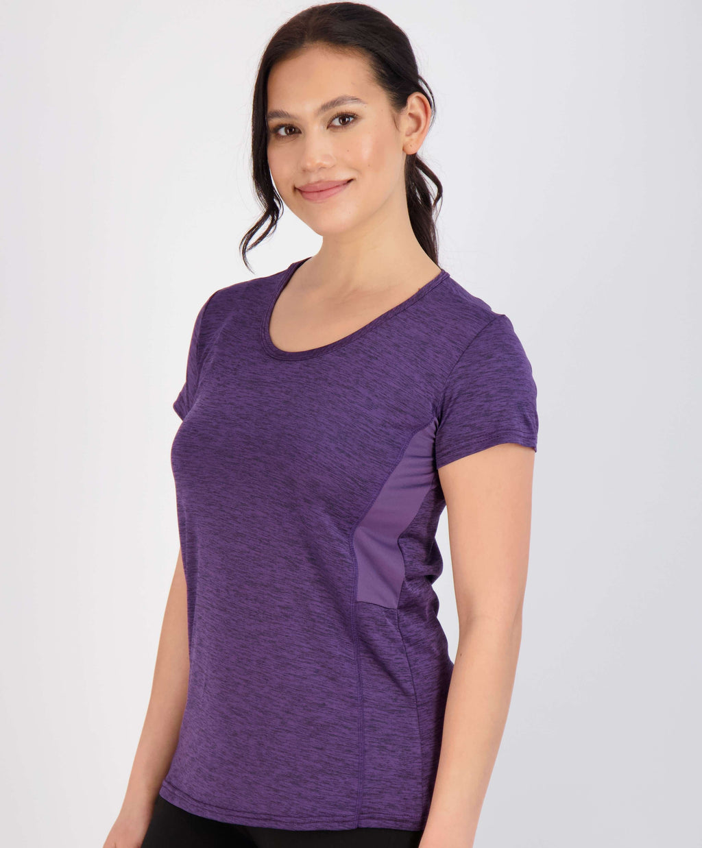 5 Pack: Womens Dry Fit Short-Sleeve Crew Neck Active T-Shirt