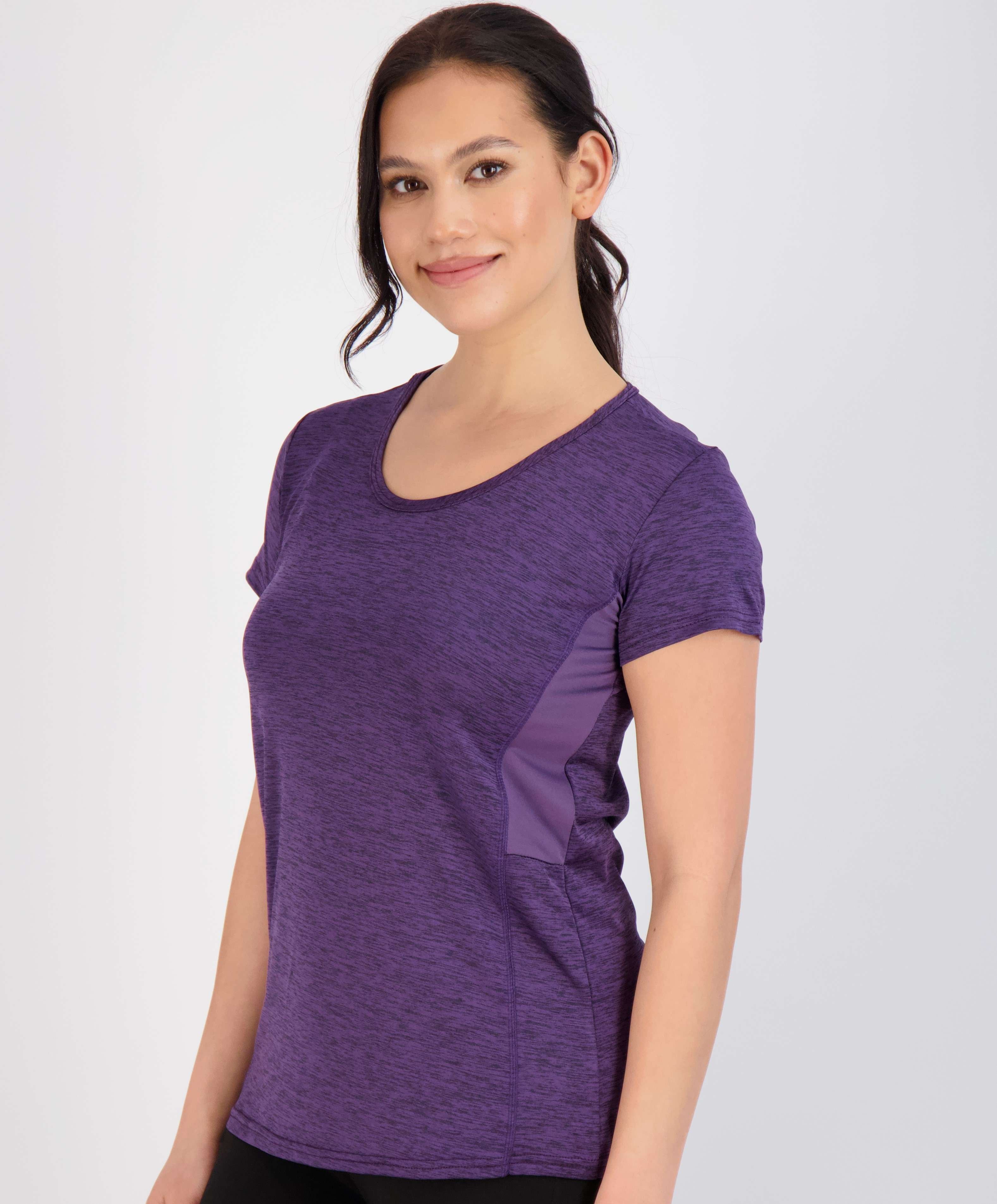 5 Pack: Womens Dry Fit Short-Sleeve Crew Neck Active T-Shirt