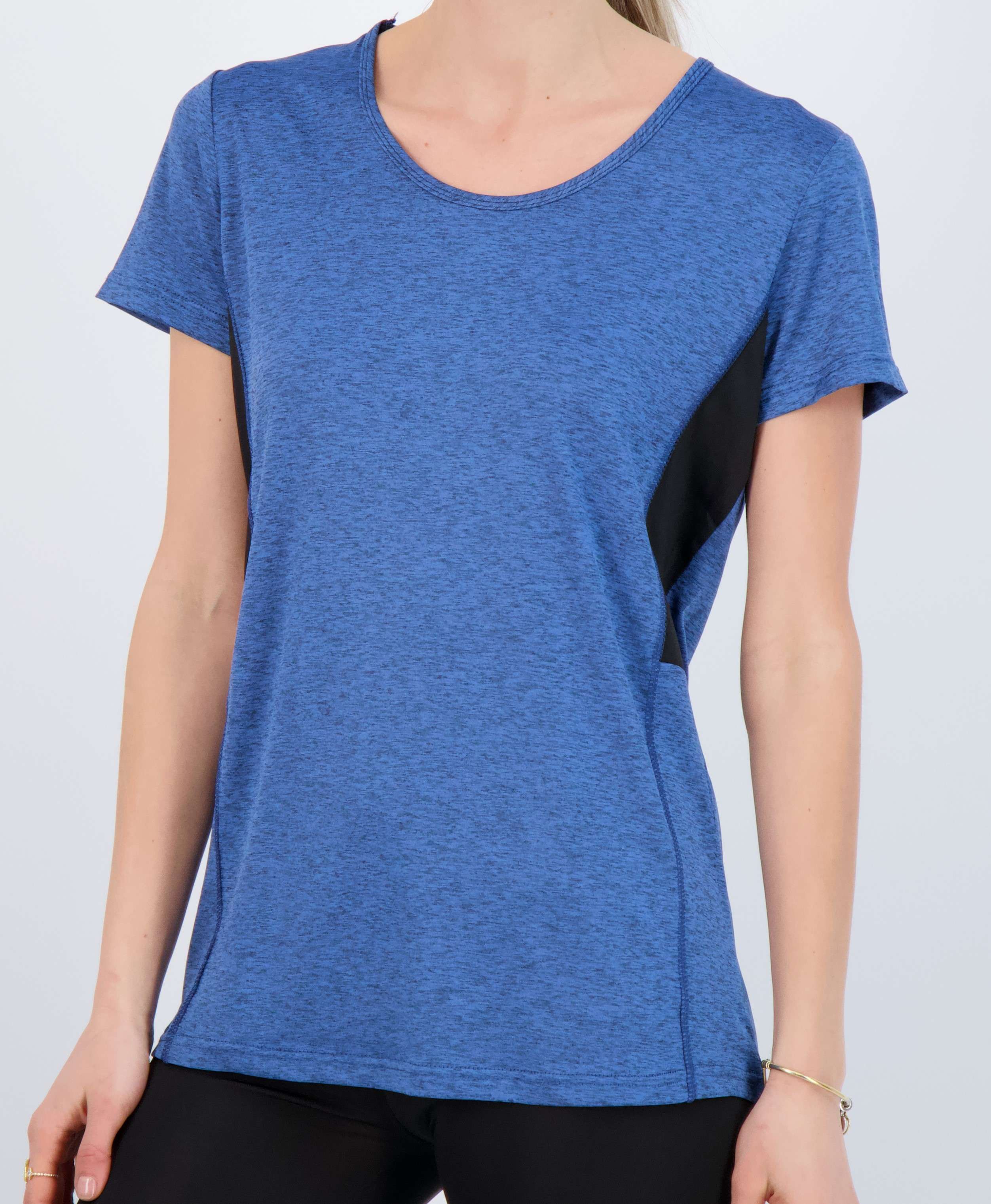 5 Pack: Womens Dry Fit Short-Sleeve Crew Neck Active T-Shirt