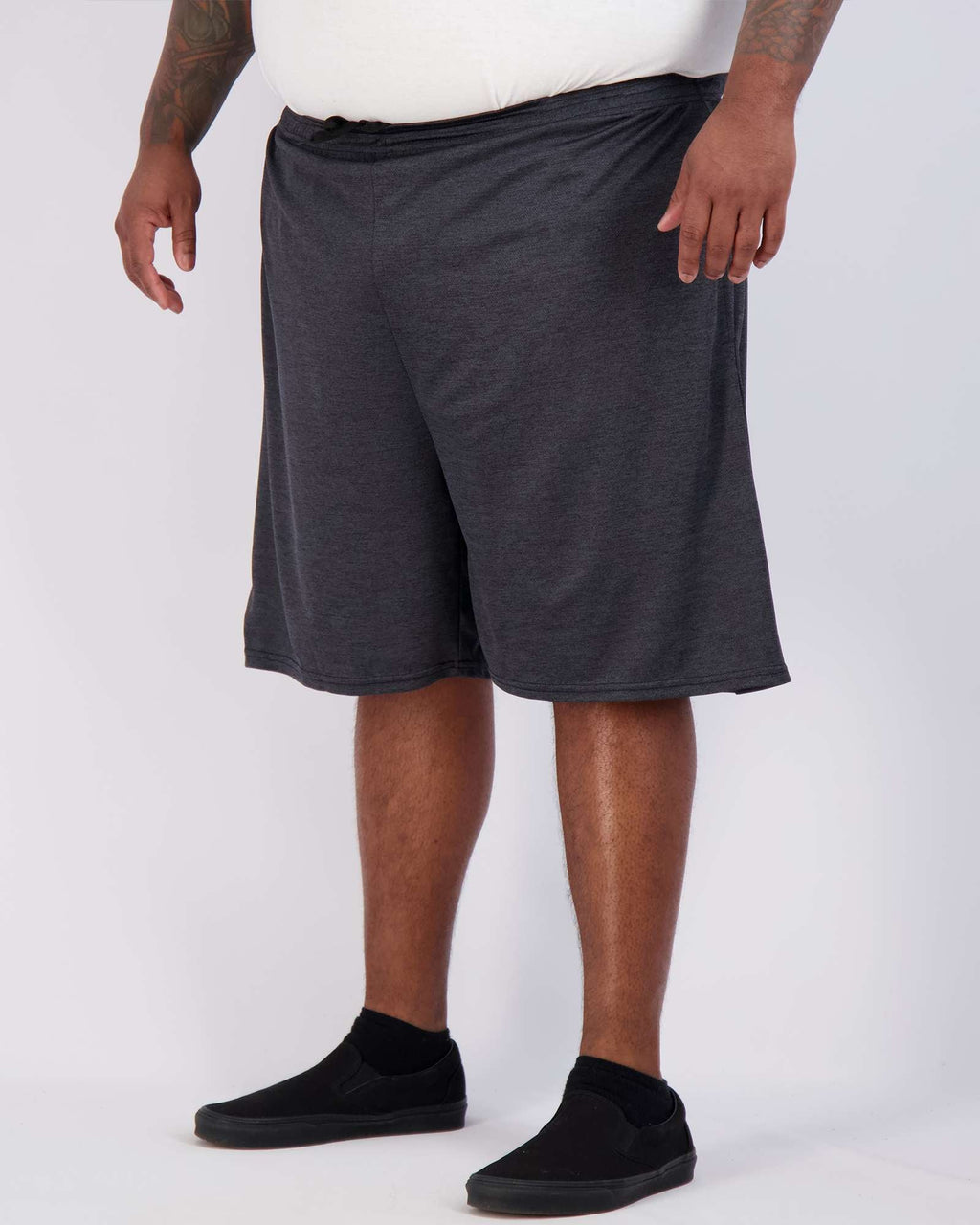 5 Pack: Mens Mesh Active Basketball Shorts (3X-5X)