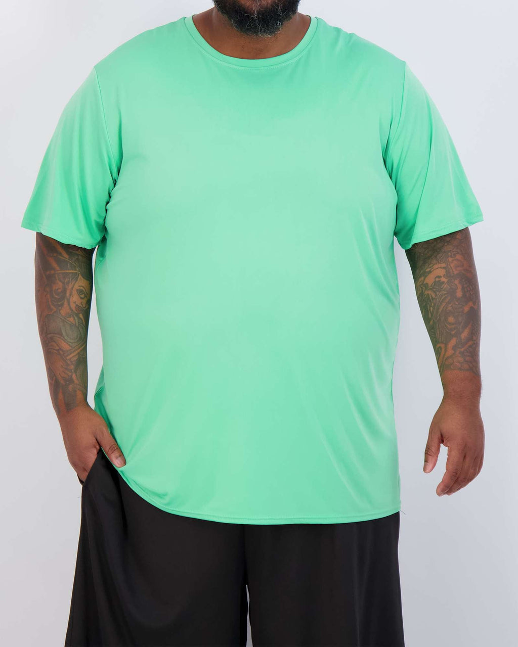 3 Pack: Men’s Big & Tall Dry-Fit Short-Sleeve Crew Neck T-Shirt