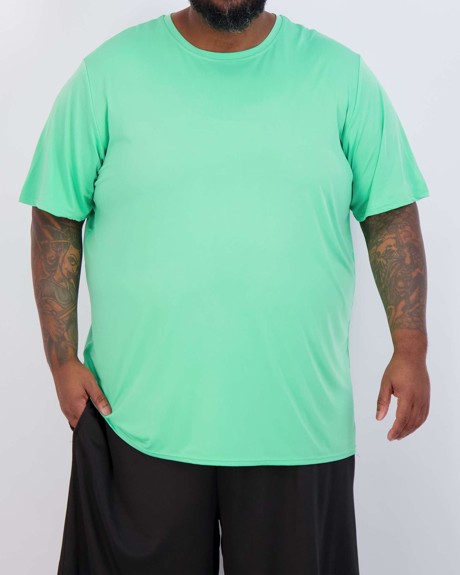 3 Pack: Men’s Big & Tall Dry-Fit Short-Sleeve Crew Neck T-Shirt