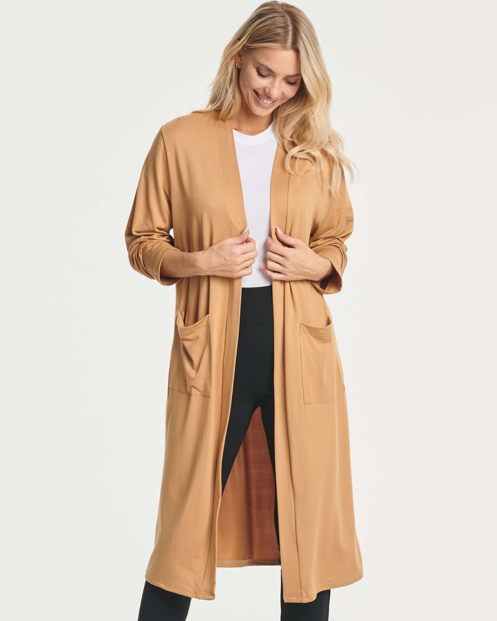 3 Pack: Women's Long Sleeve Open-Front Cardigan