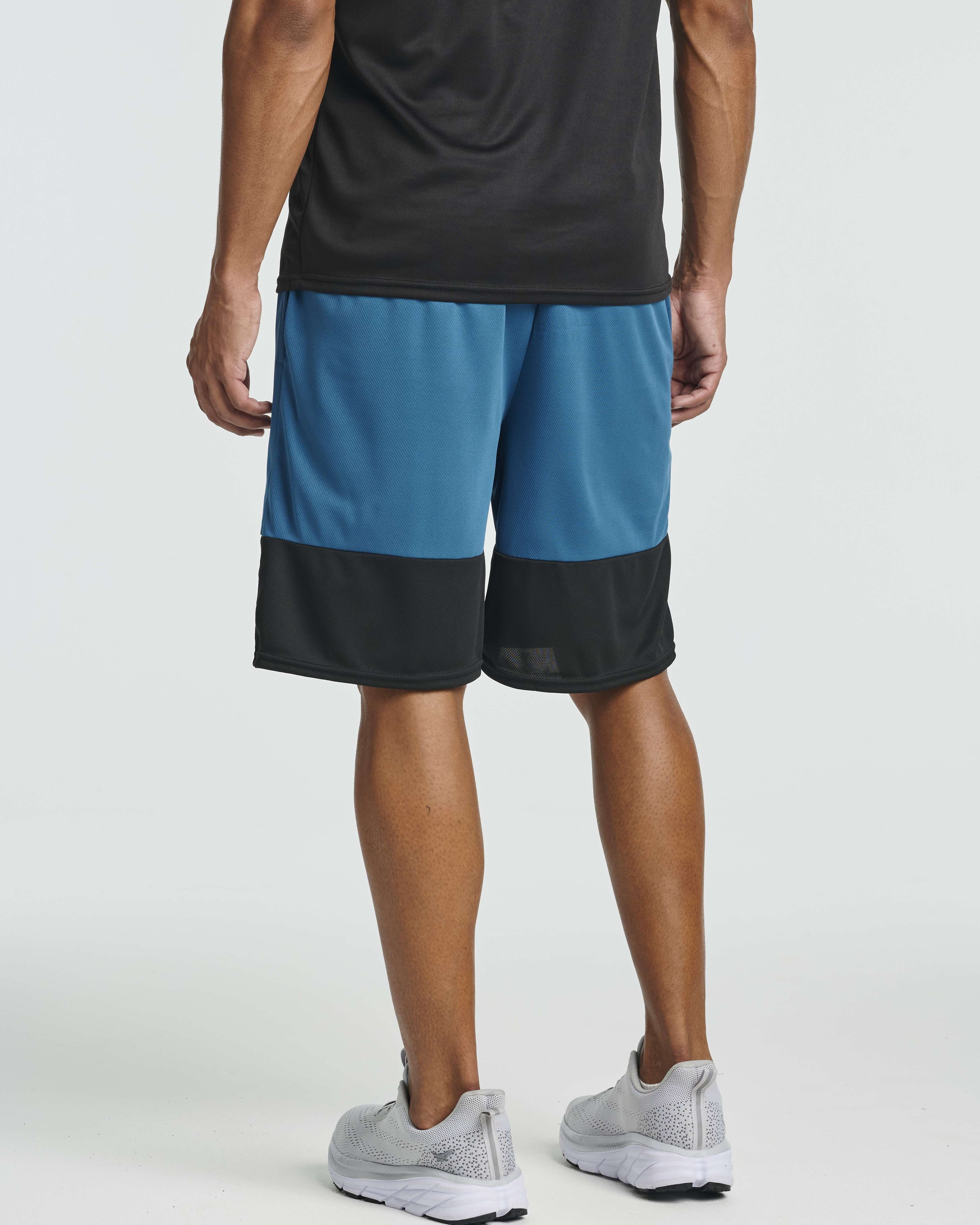 5 Pack: Men's Mesh Athletic Gym Shorts