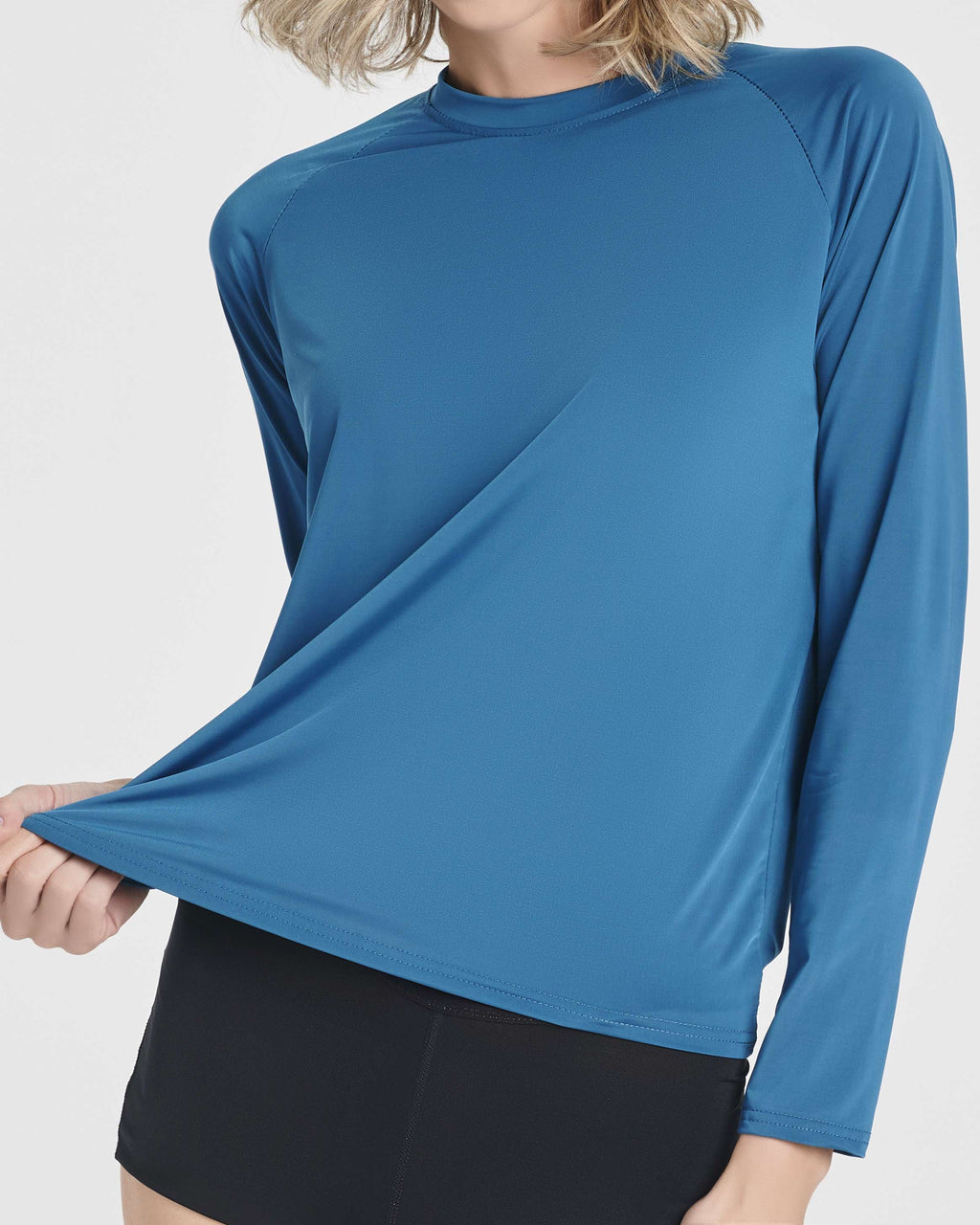 4 Pack: Women's Long Sleeve Rash Guard Shirt Swimwear UPF Sun Protection (Available In Plus Size)