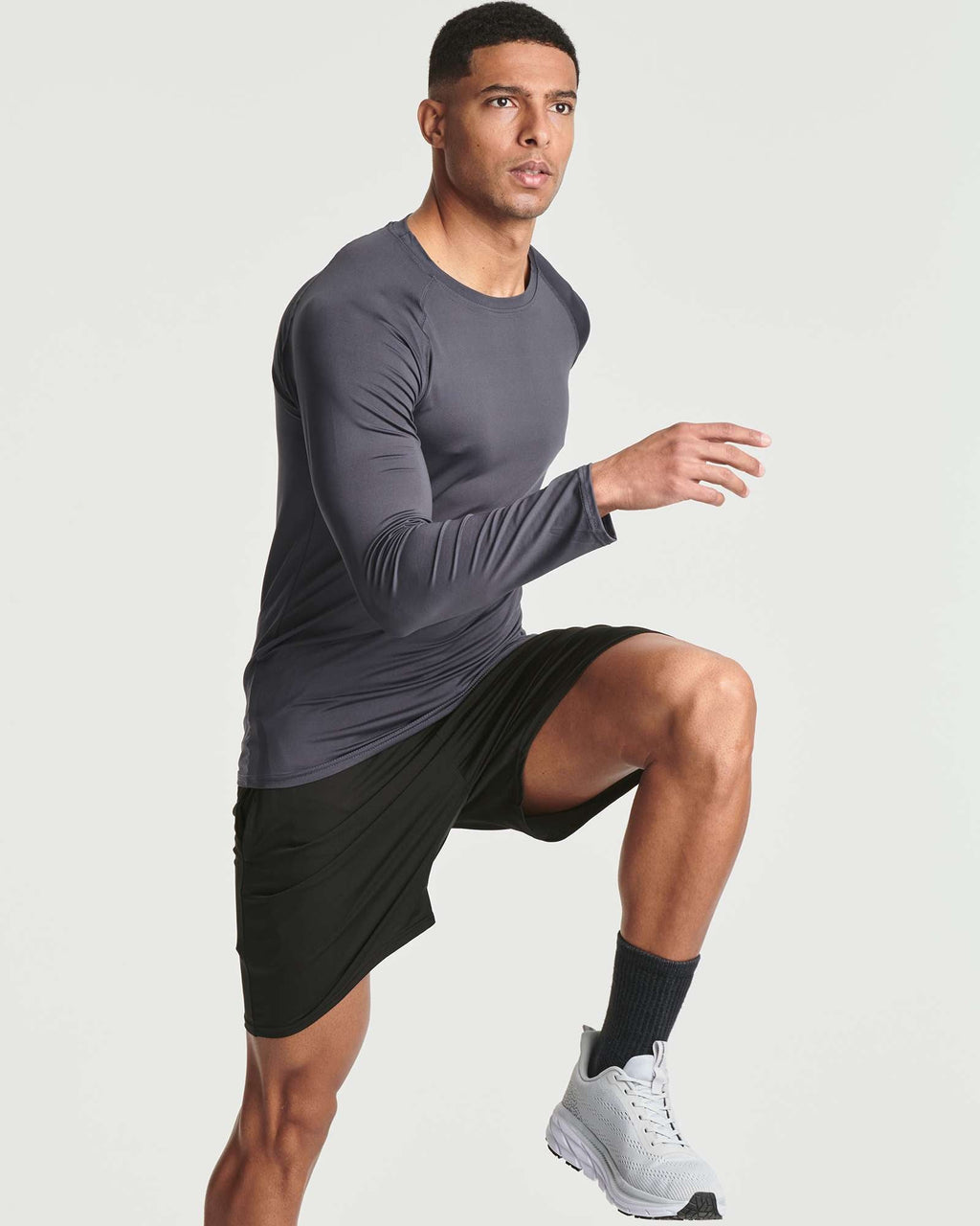 4 Pack: Mens Compression Long Sleeve Shirt