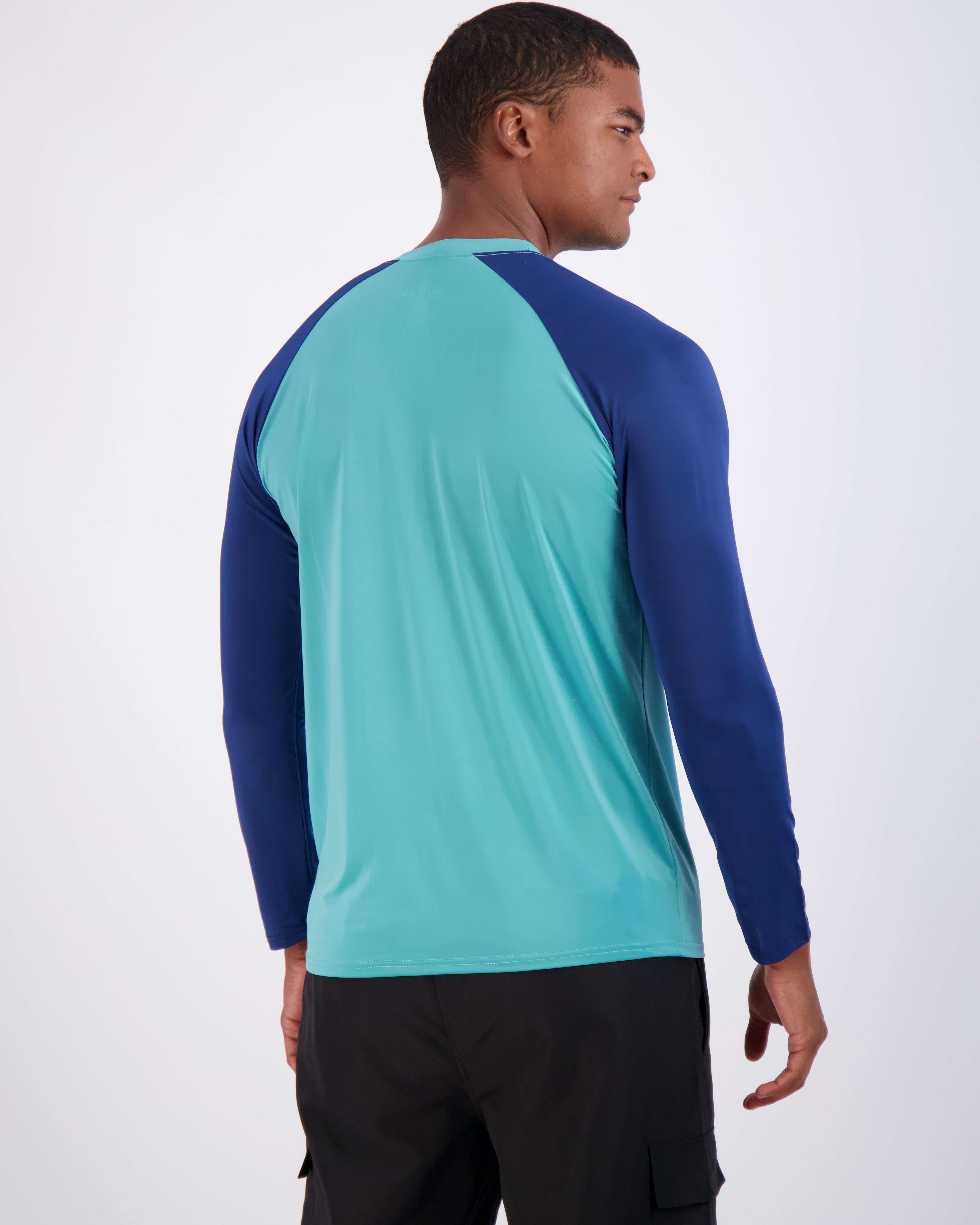 4 Pack: Men's Long Sleeve Rash Guard Shirt (Available In Big & Tall)