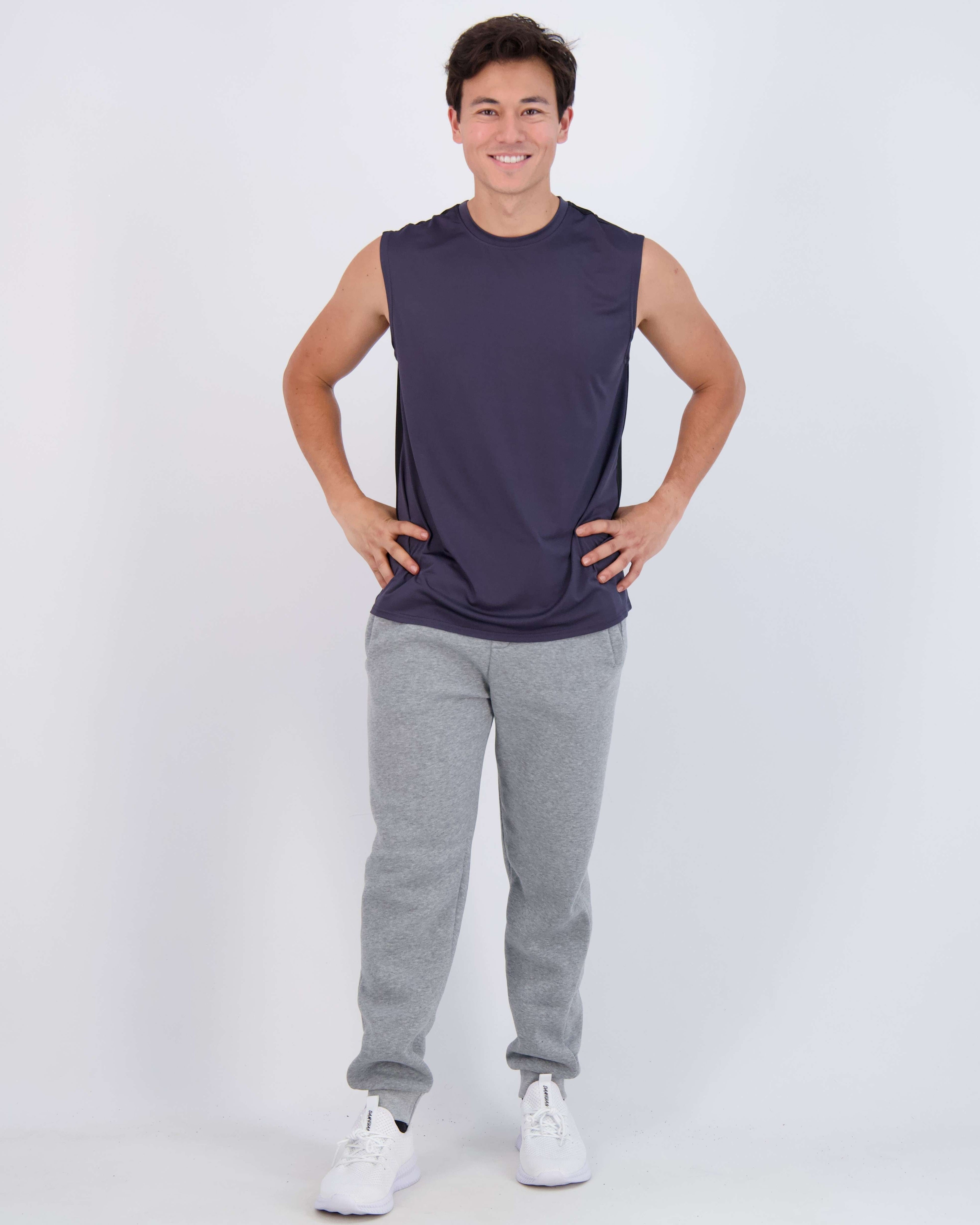 5 Pack: Mens Dry-Fit Active Tech Tank Top