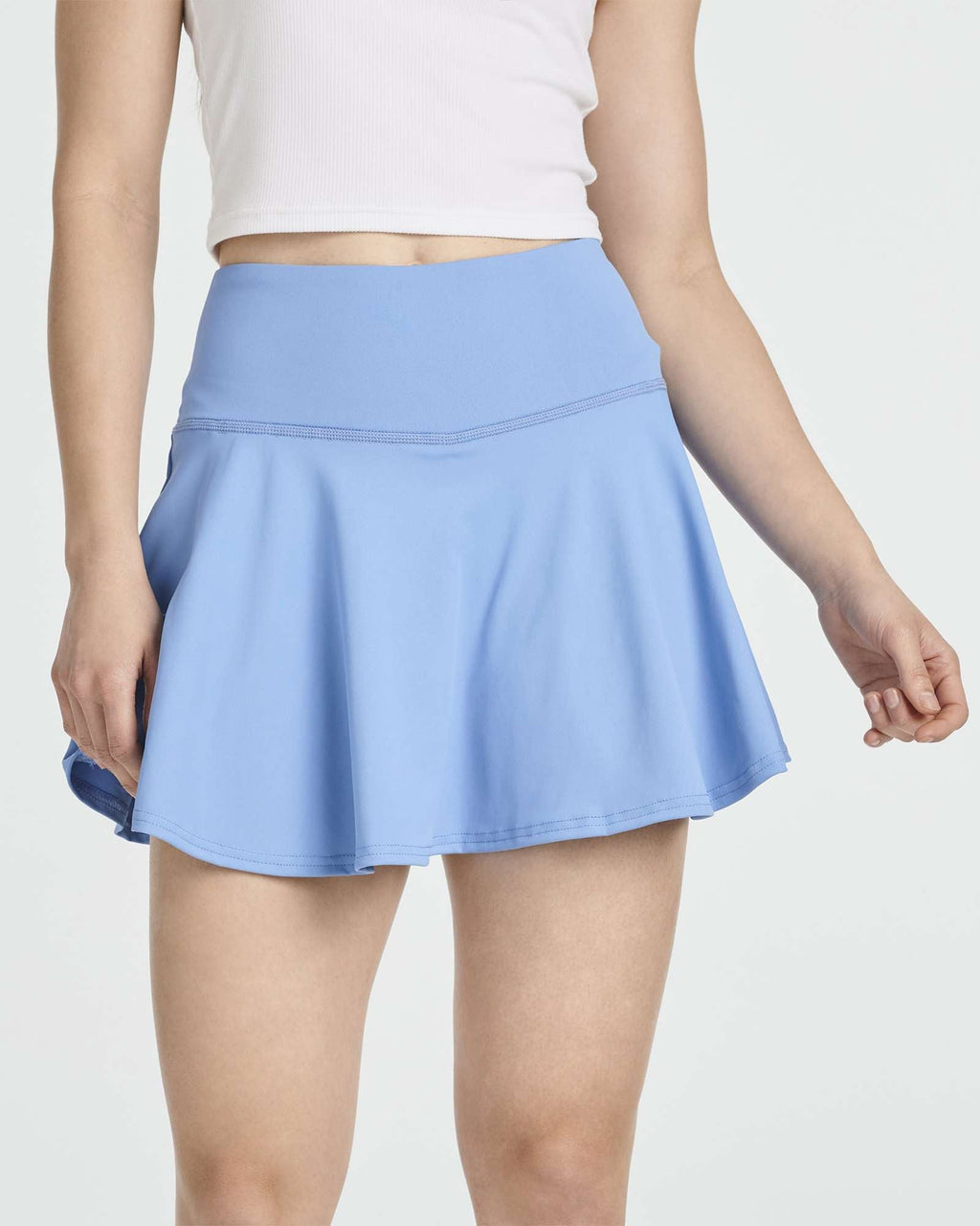 4 Pack: Women's High Waisted Tennis Skirts