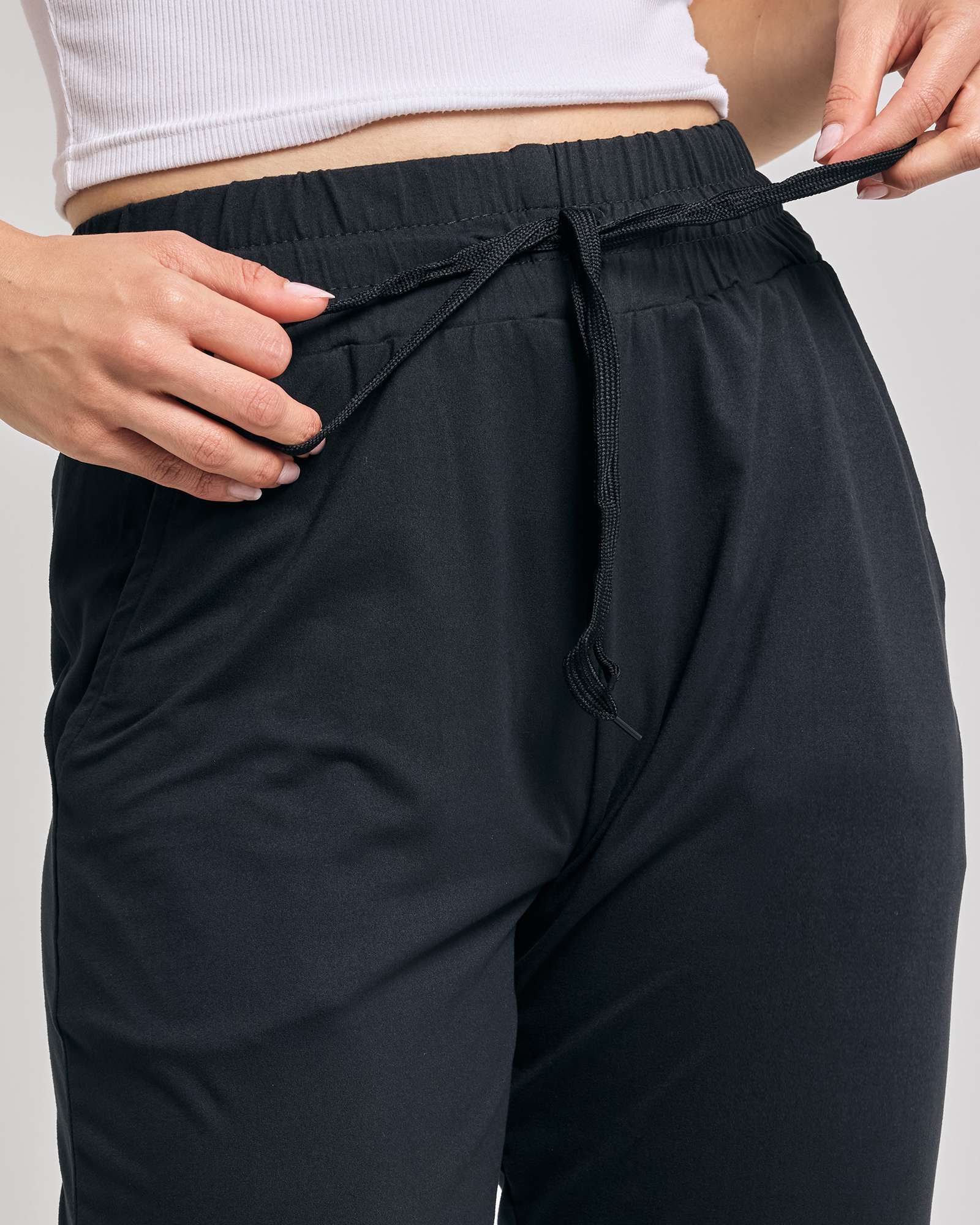 3 Pack: Women's Capri Open Bottom Sweatpants