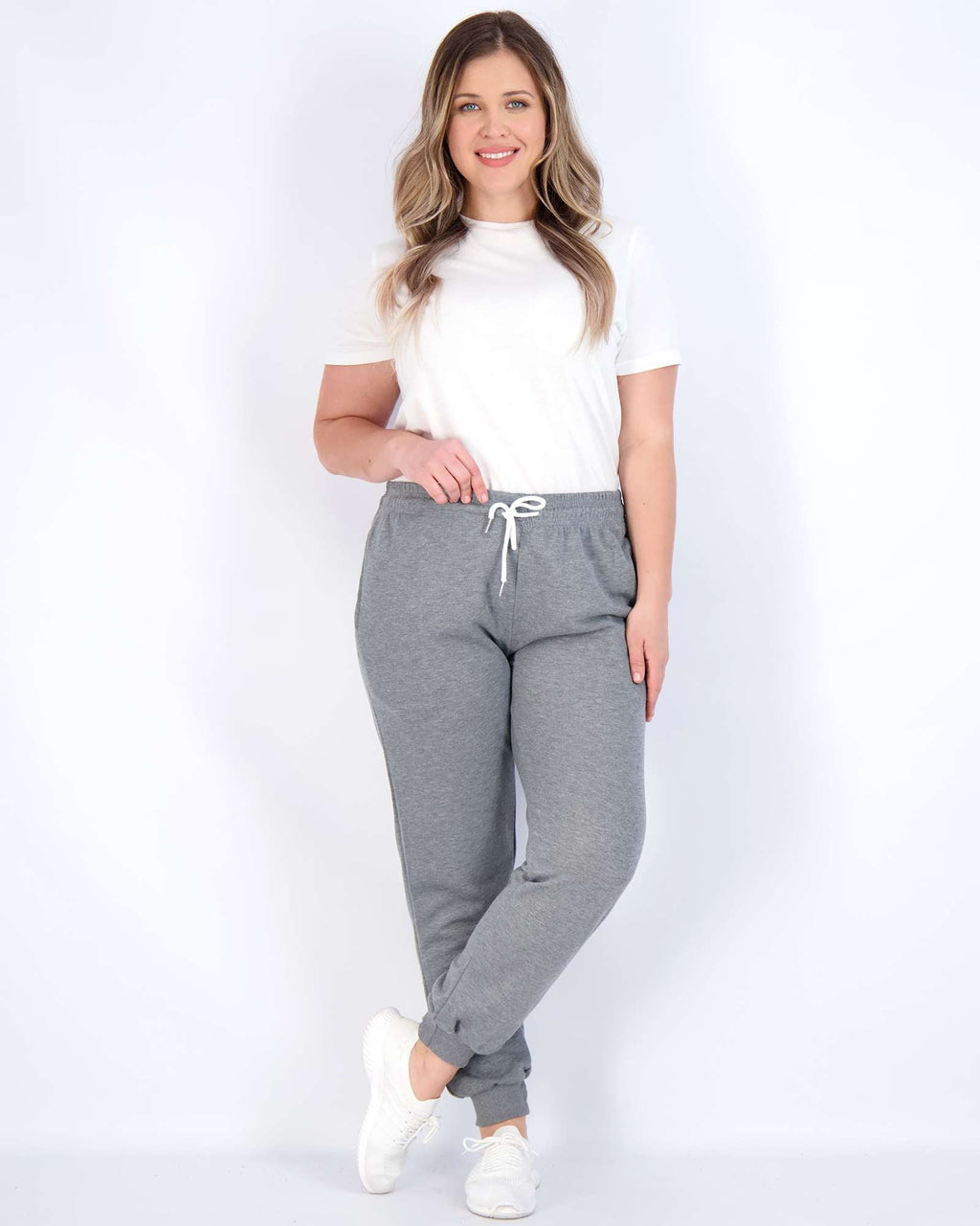 3 Pack: Womens French Terry Lounge Jogger Sweatpants