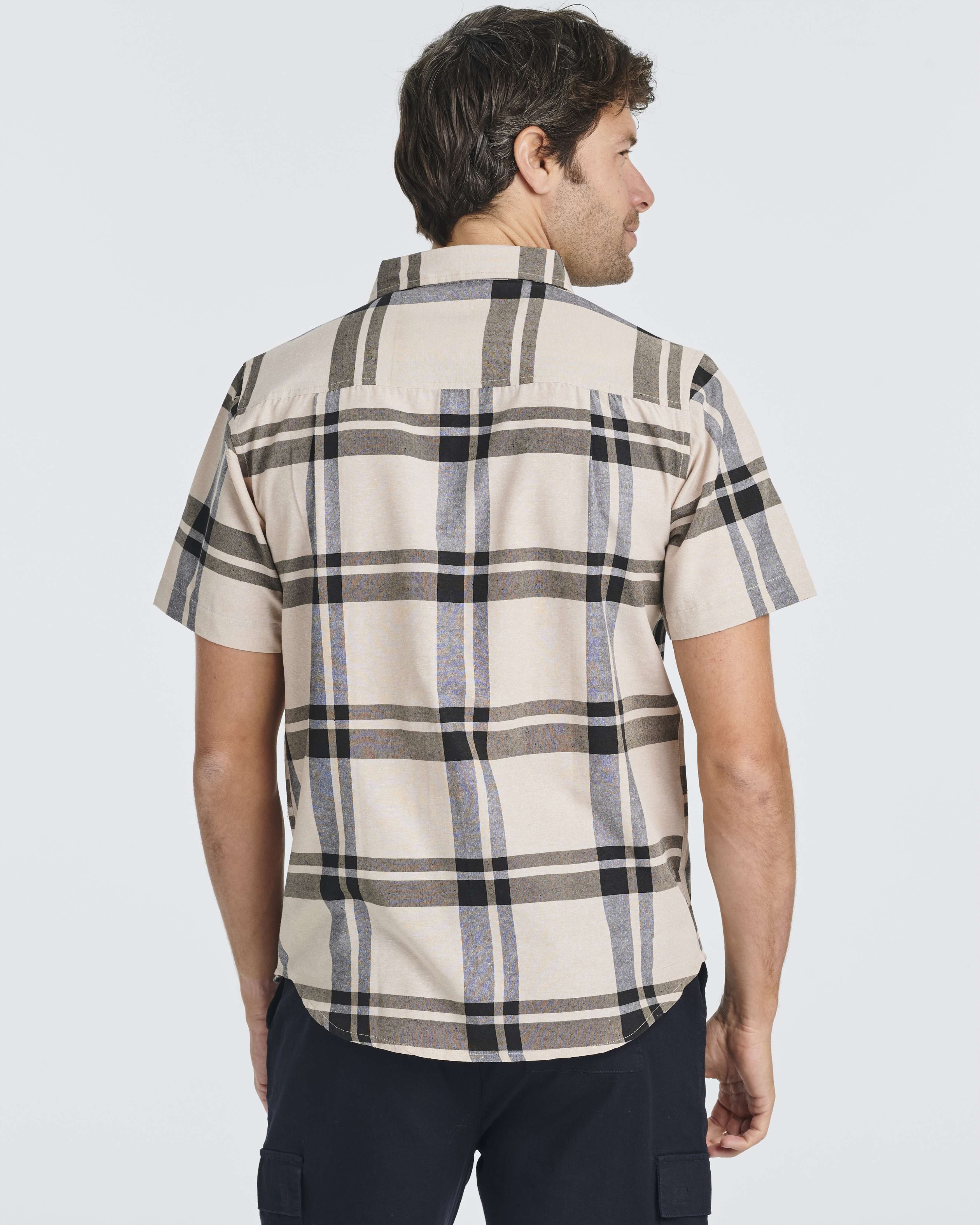 3 Pack: Men's Regular-Fit Short Sleeve Woven Shirt