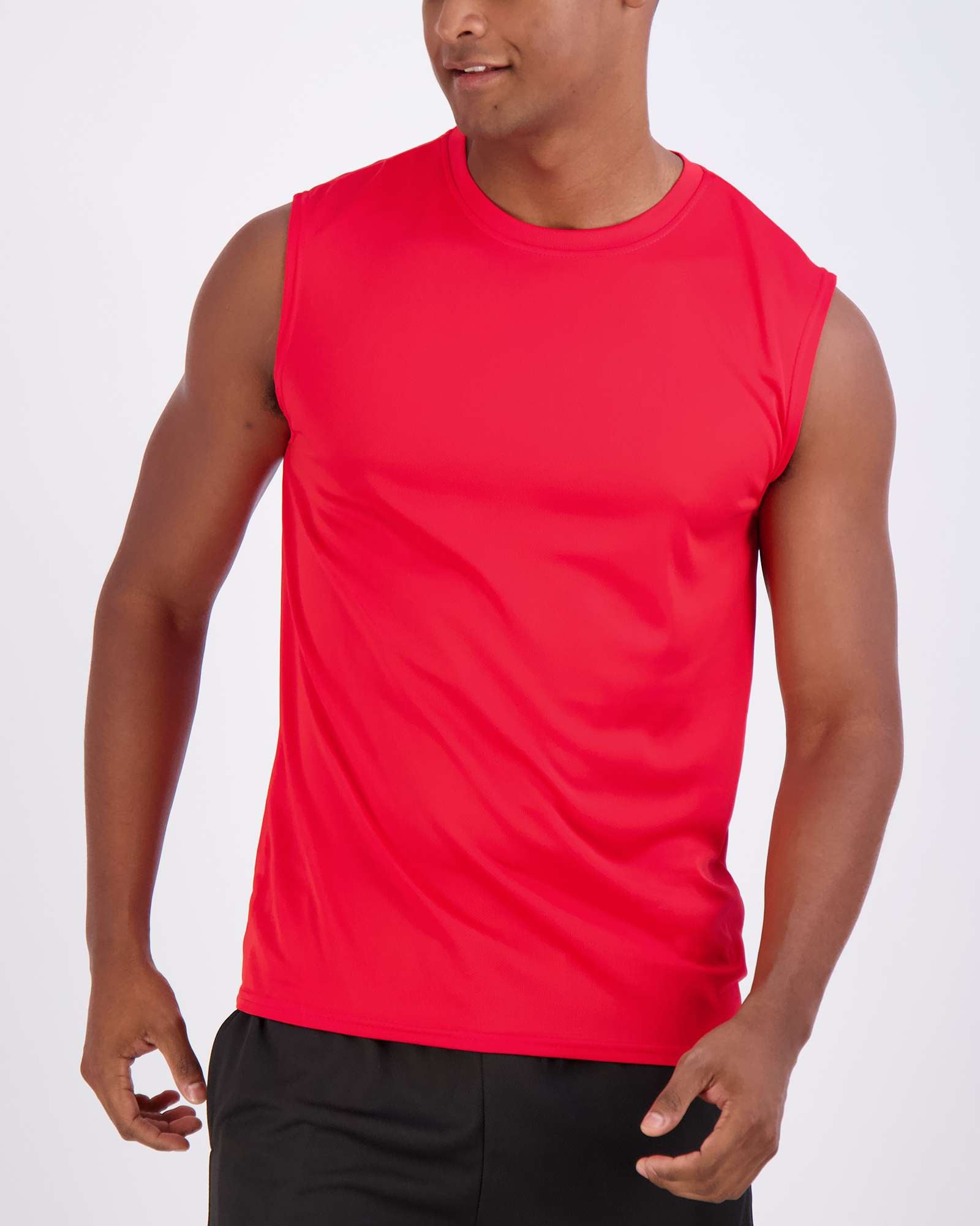 5 Pack: Mens Mesh Active Tank Top (Available in Big & Tall)