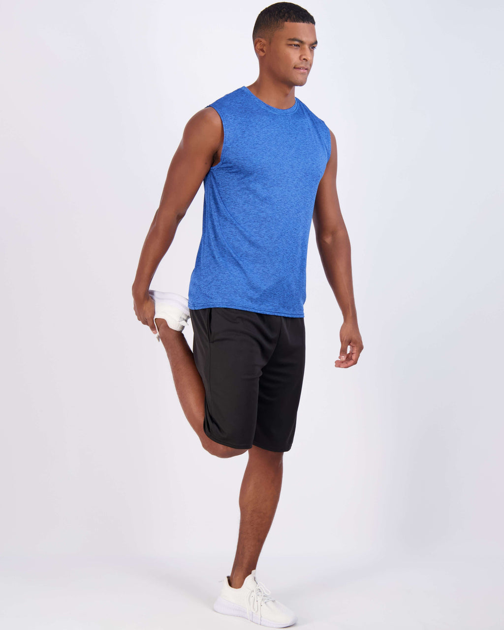 5 Pack: Mens Dry-Fit Active Tech Tank Top