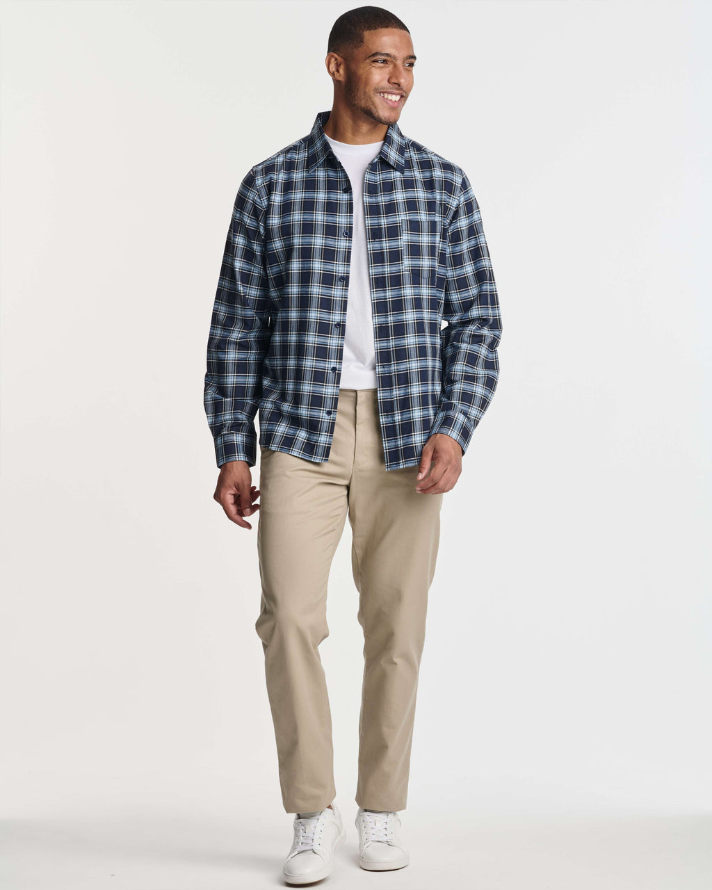 3 Pack: Men's Regular-Fit Long Sleeve Poplin Shirt (Available in Big & Tall)