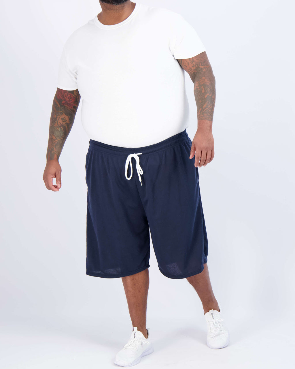 3 Pack: Mens 9" French Terry Casual Shorts