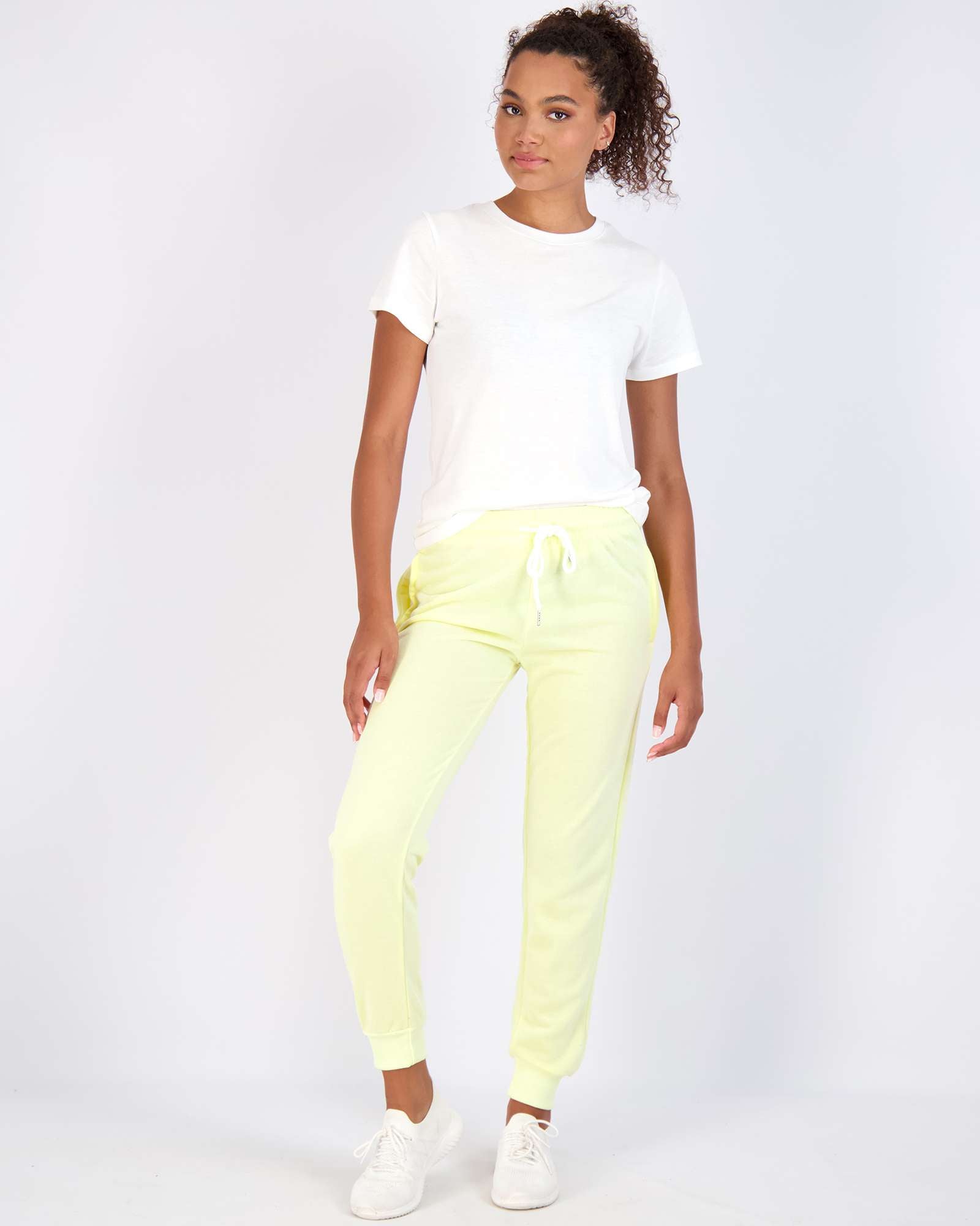 3 Pack: Womens French Terry Lounge Jogger Sweatpants