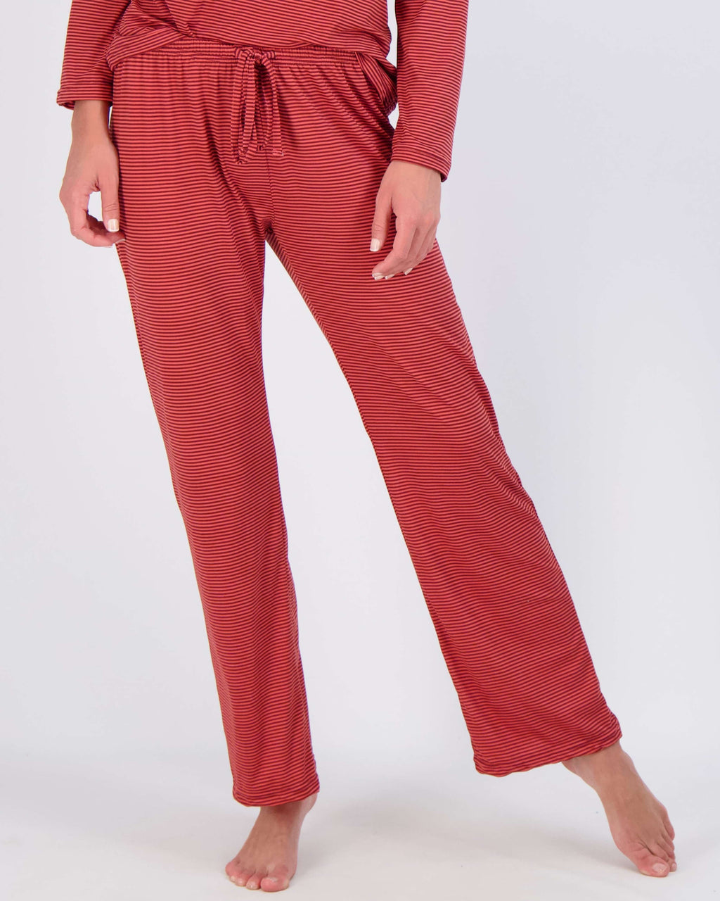 2 Pack: Women’s Pajama Set Super-Soft Long Sleeve Top With Pants