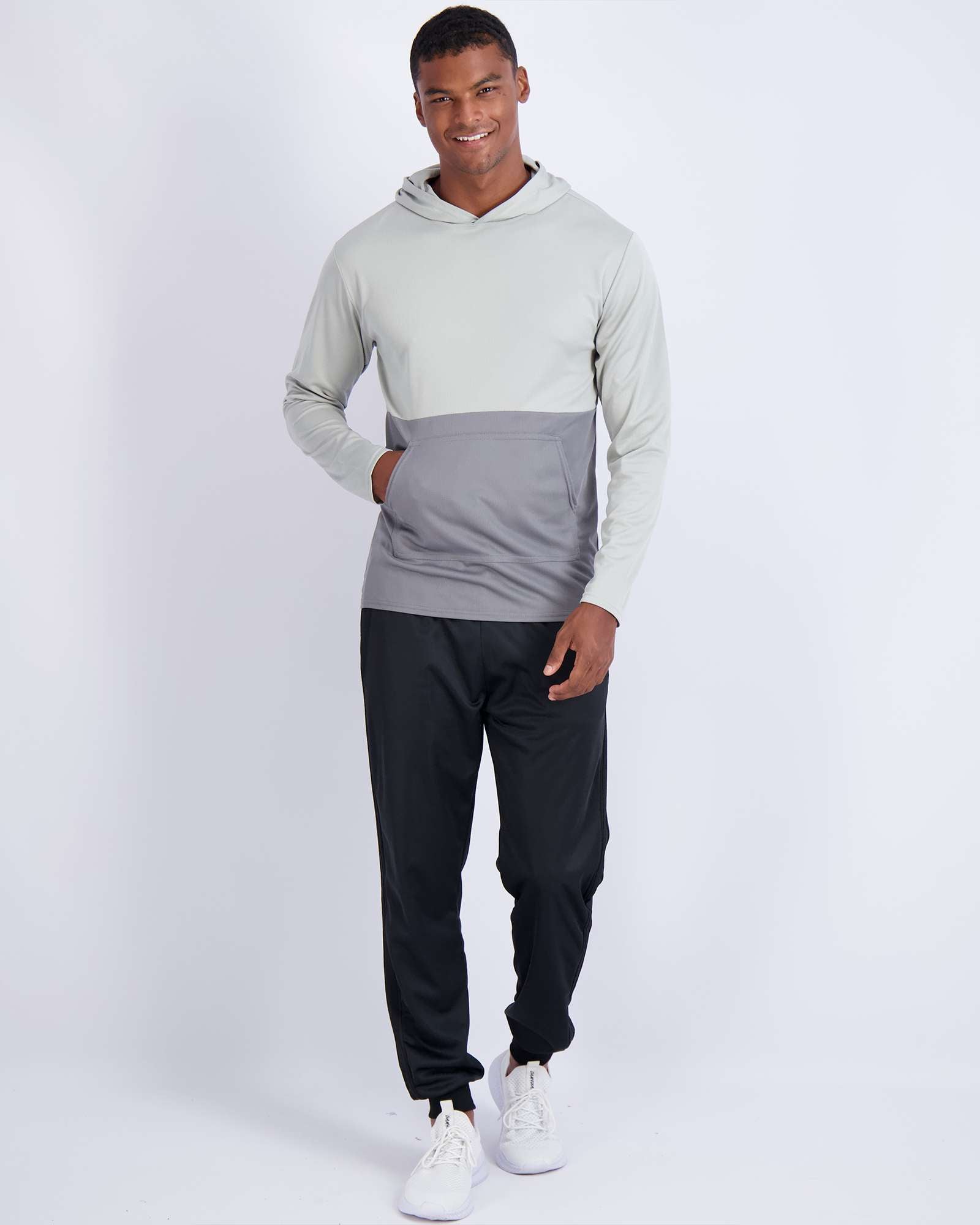 3 Pack: Mens Mesh Pullover Hoodie