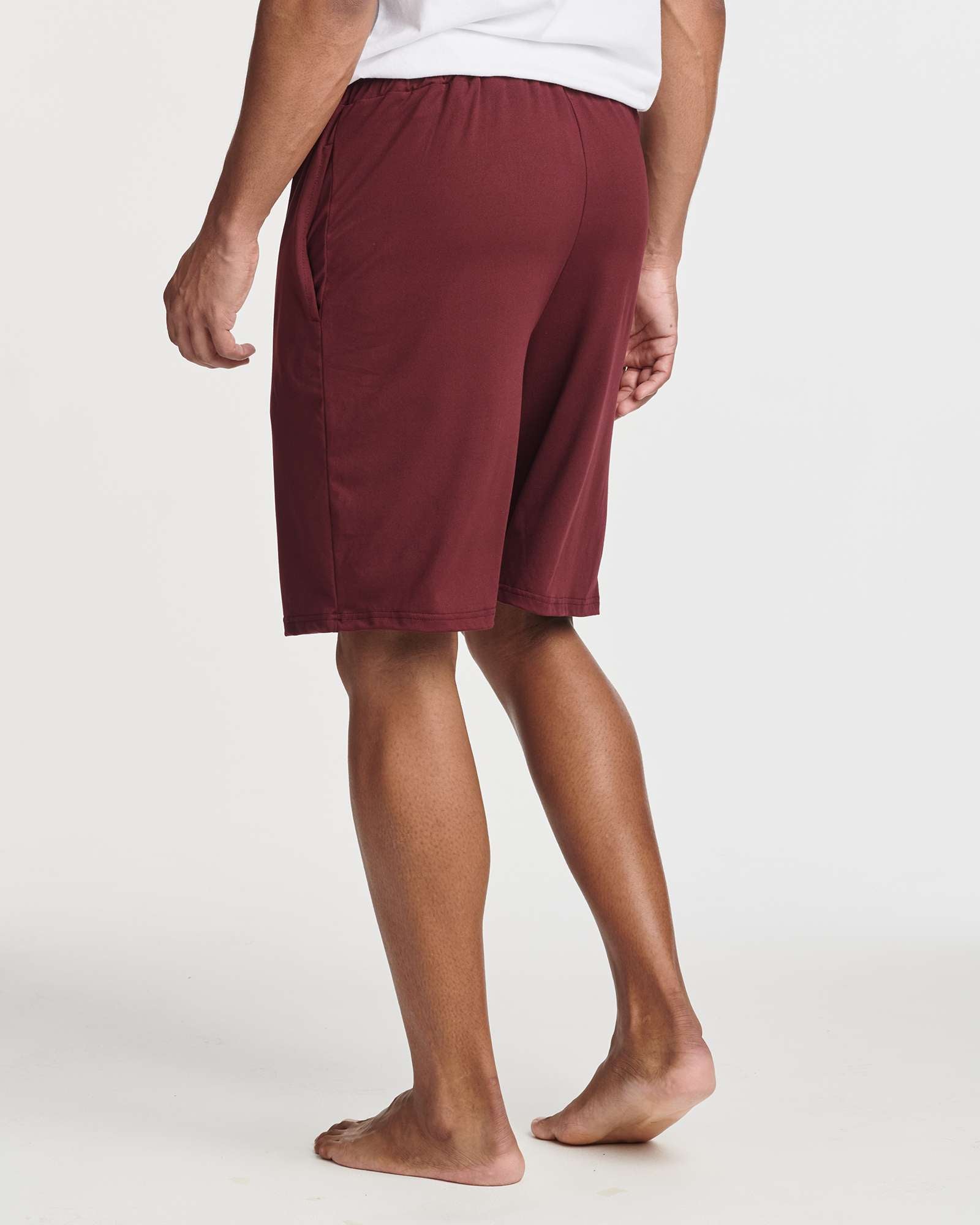 3 Pack: Men's Soft Pajama Shorts