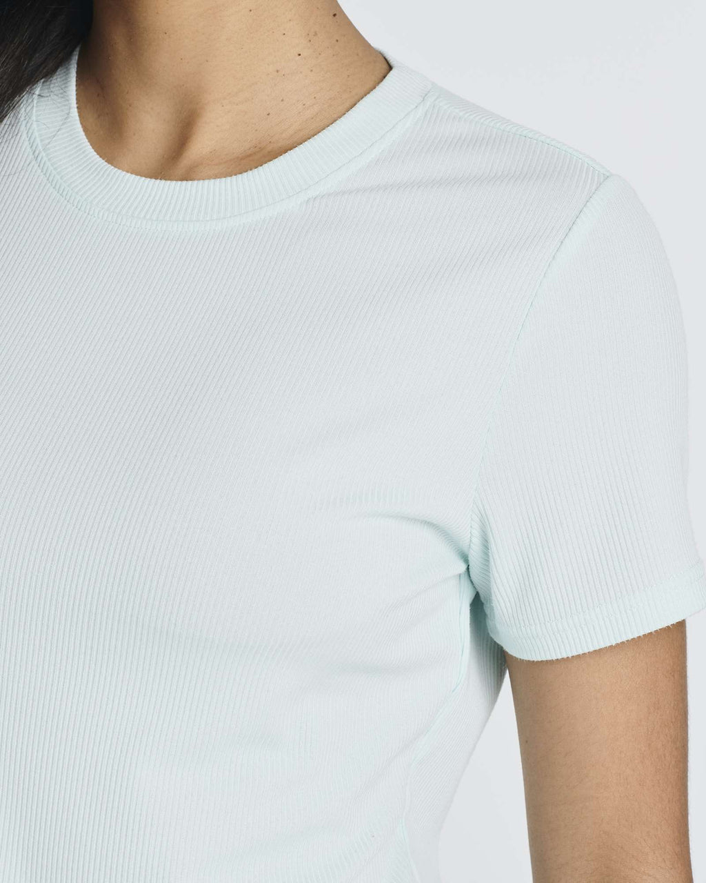 2 Pack: Women's Soft Ribbed Knit Crop Top & Short Set