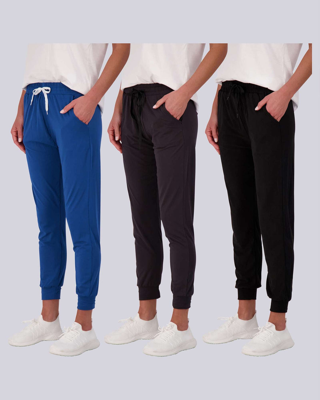 3 Pack: Womens Ultra-Soft Lounge Joggers